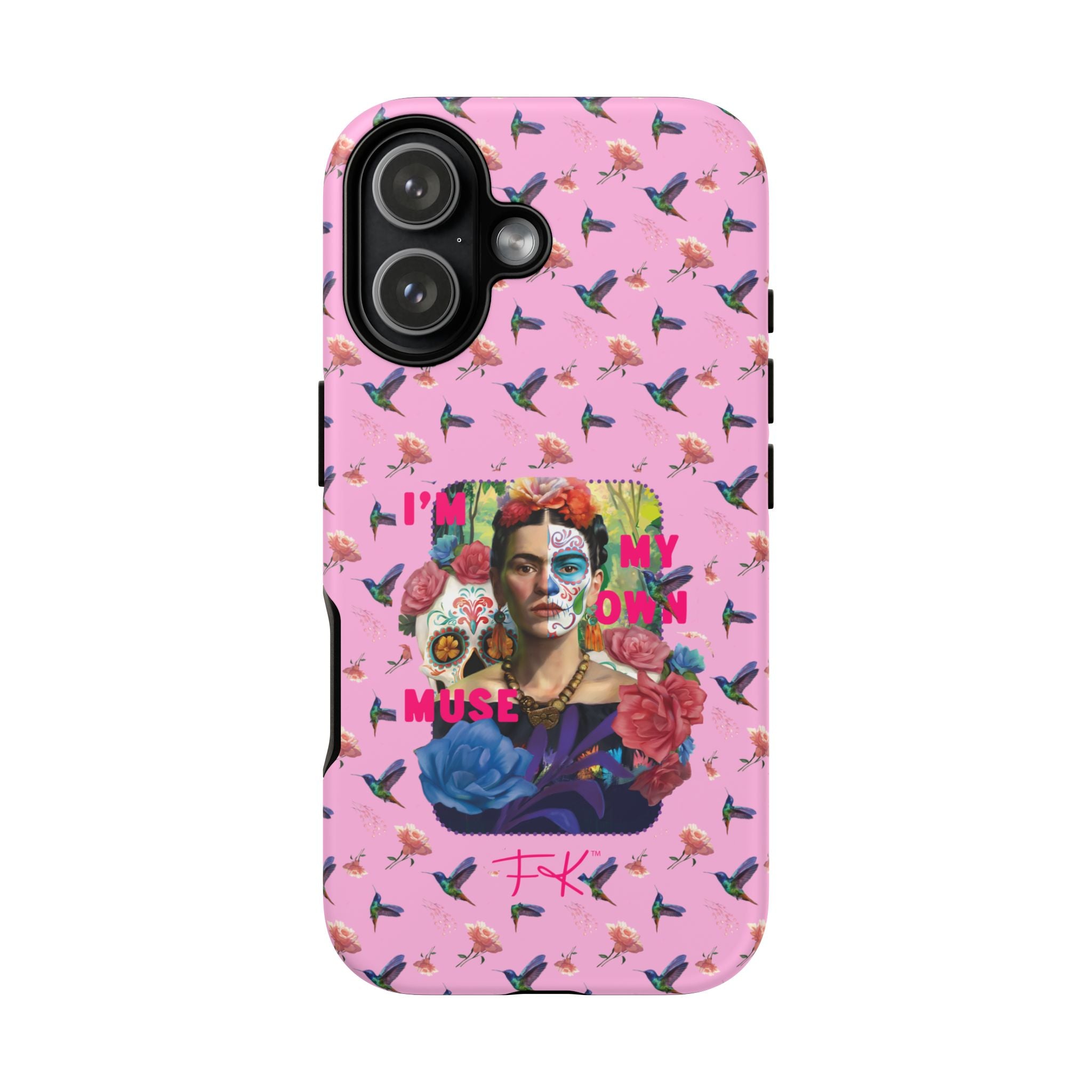 Frida Kahlo - I Am My Own Muse - Colorful Art Phone Case