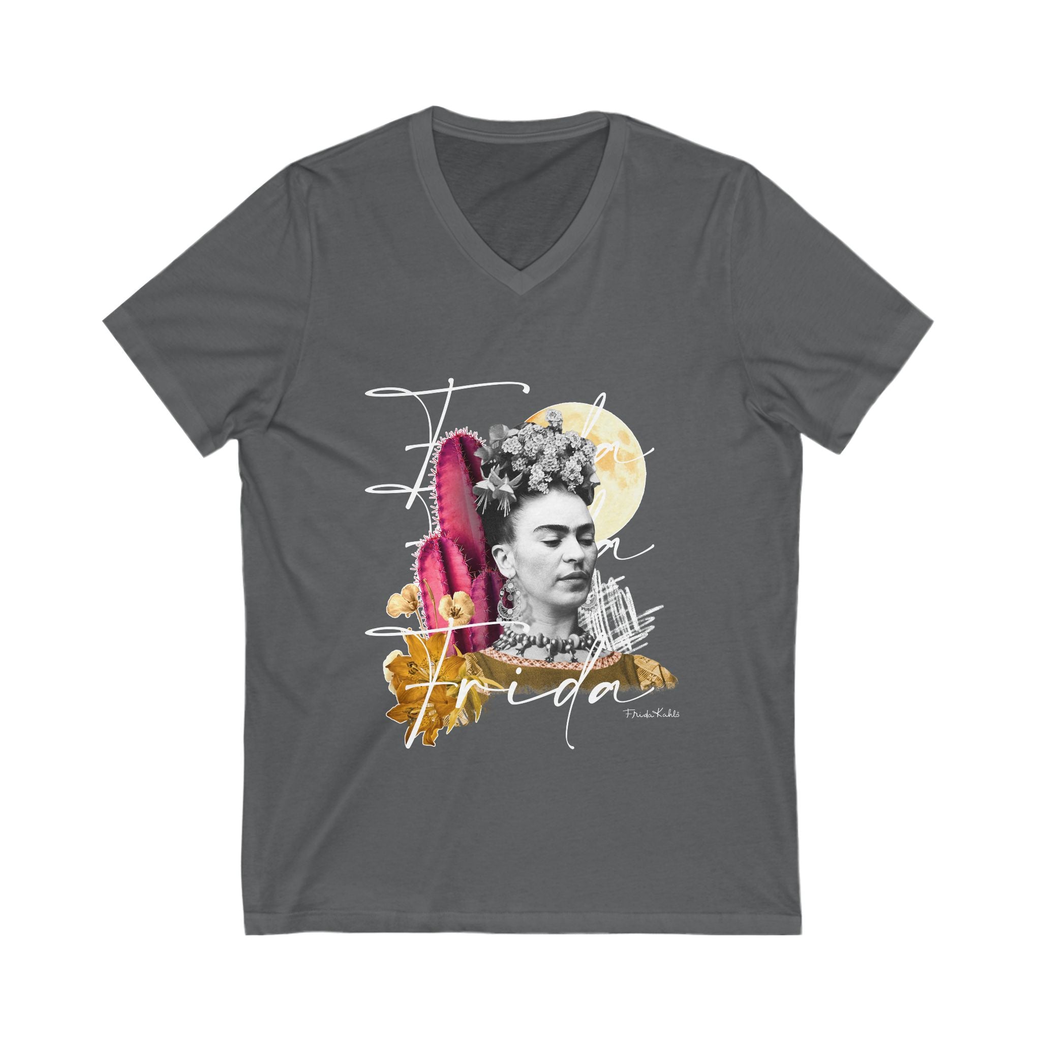 Frida Kahlo V-Neck Tee