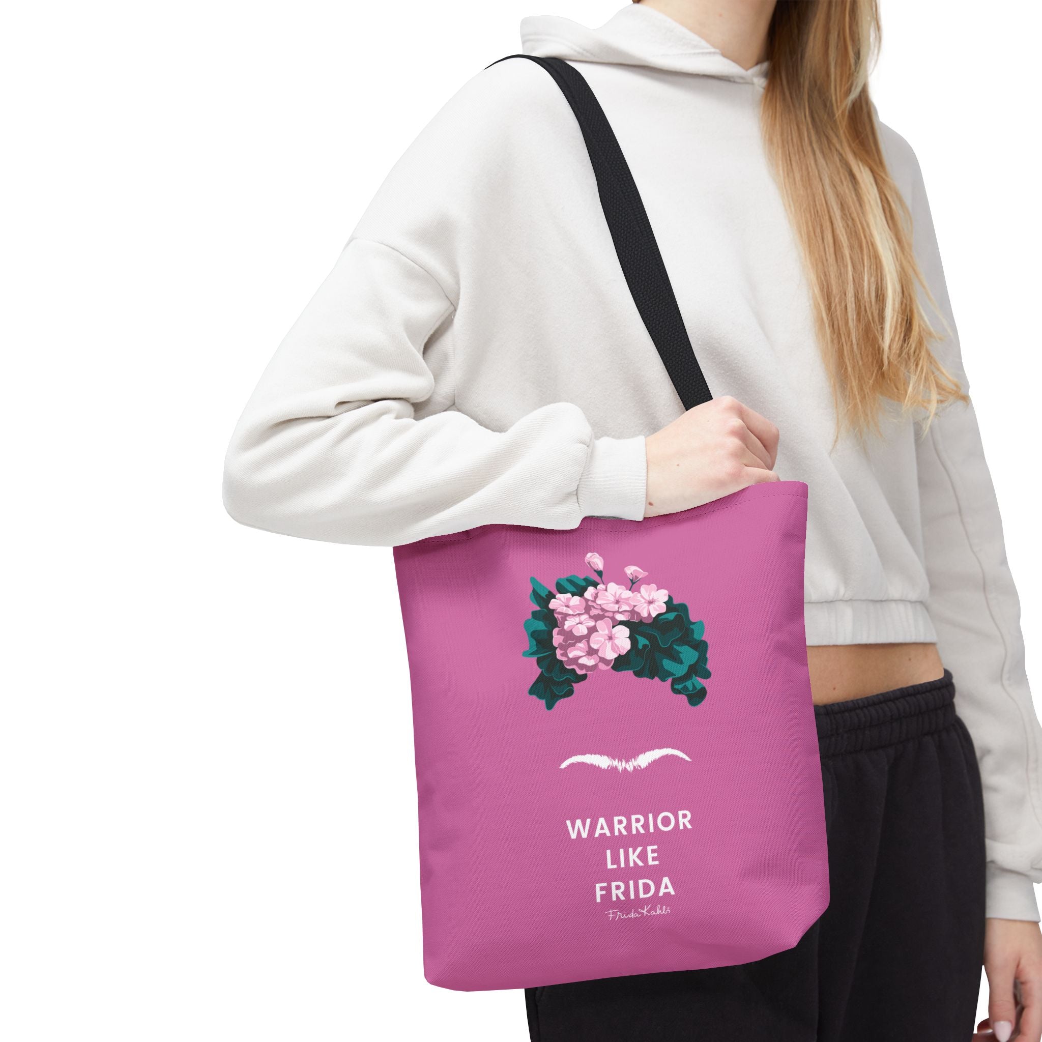 Frida Kahlo Tote Bag - Breast Cancer Awareness Collection