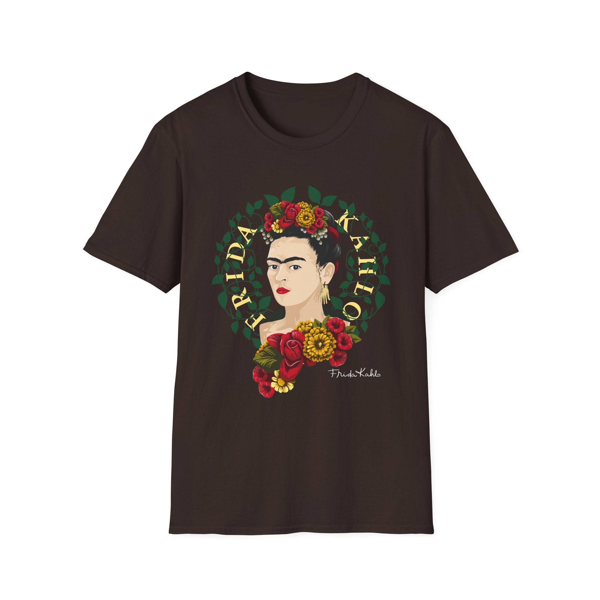 Frida Kahlo Colorful Unisex T-Shirt