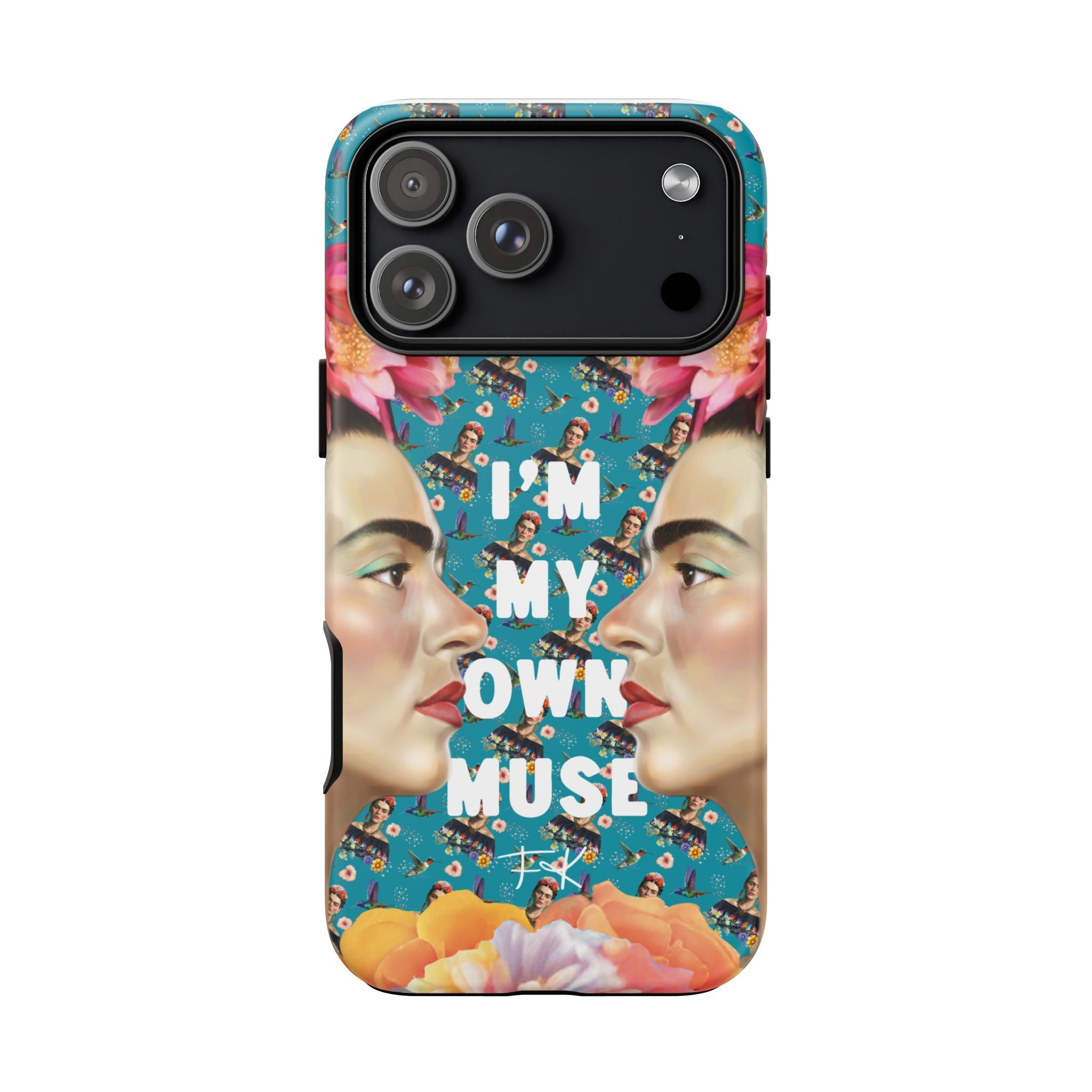 Frida Kahlo - I Am My Own Muse - Colorful Art Phone Case