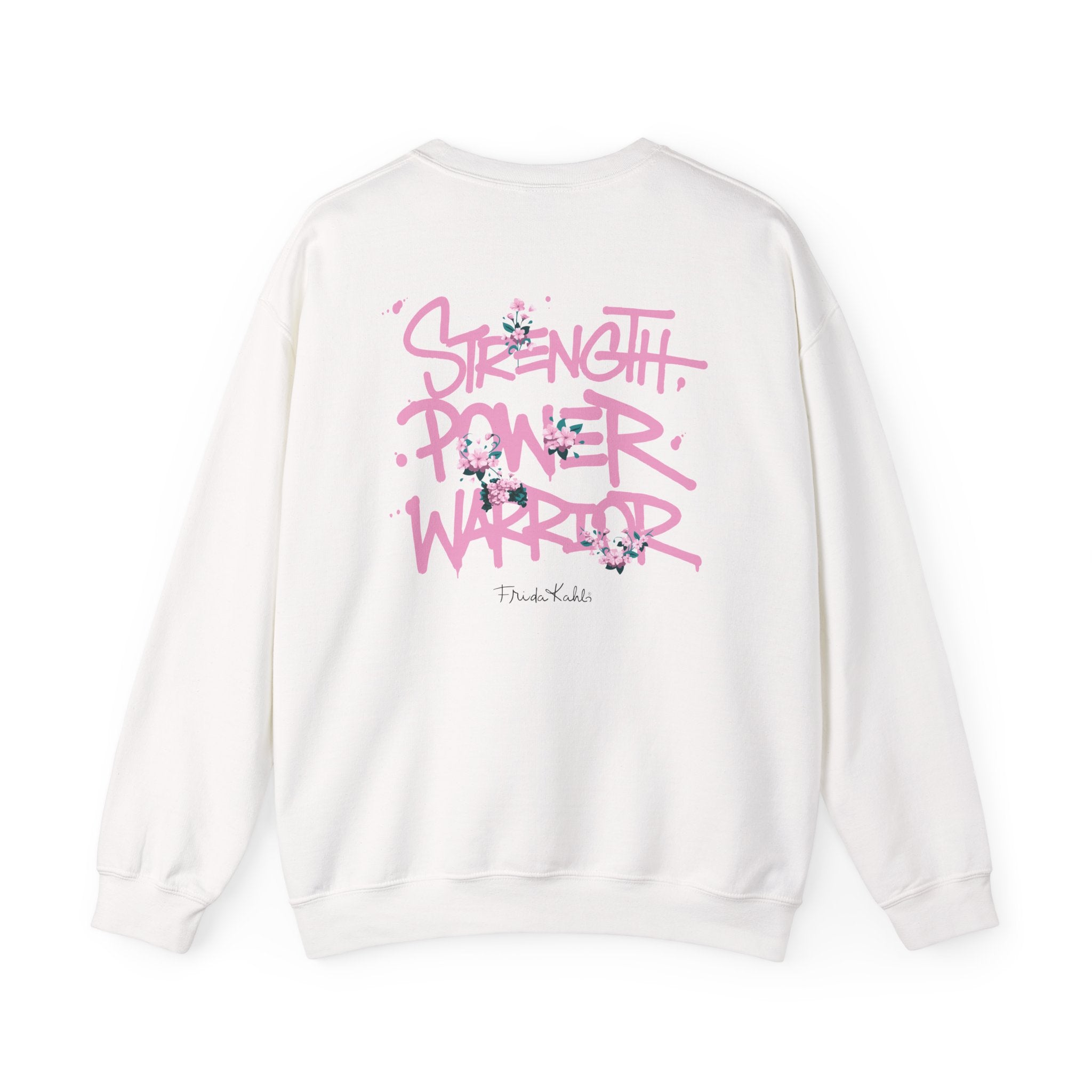 Frida Kahlo Inspired Sweatshirt - Breast Cancer Awareness Collection