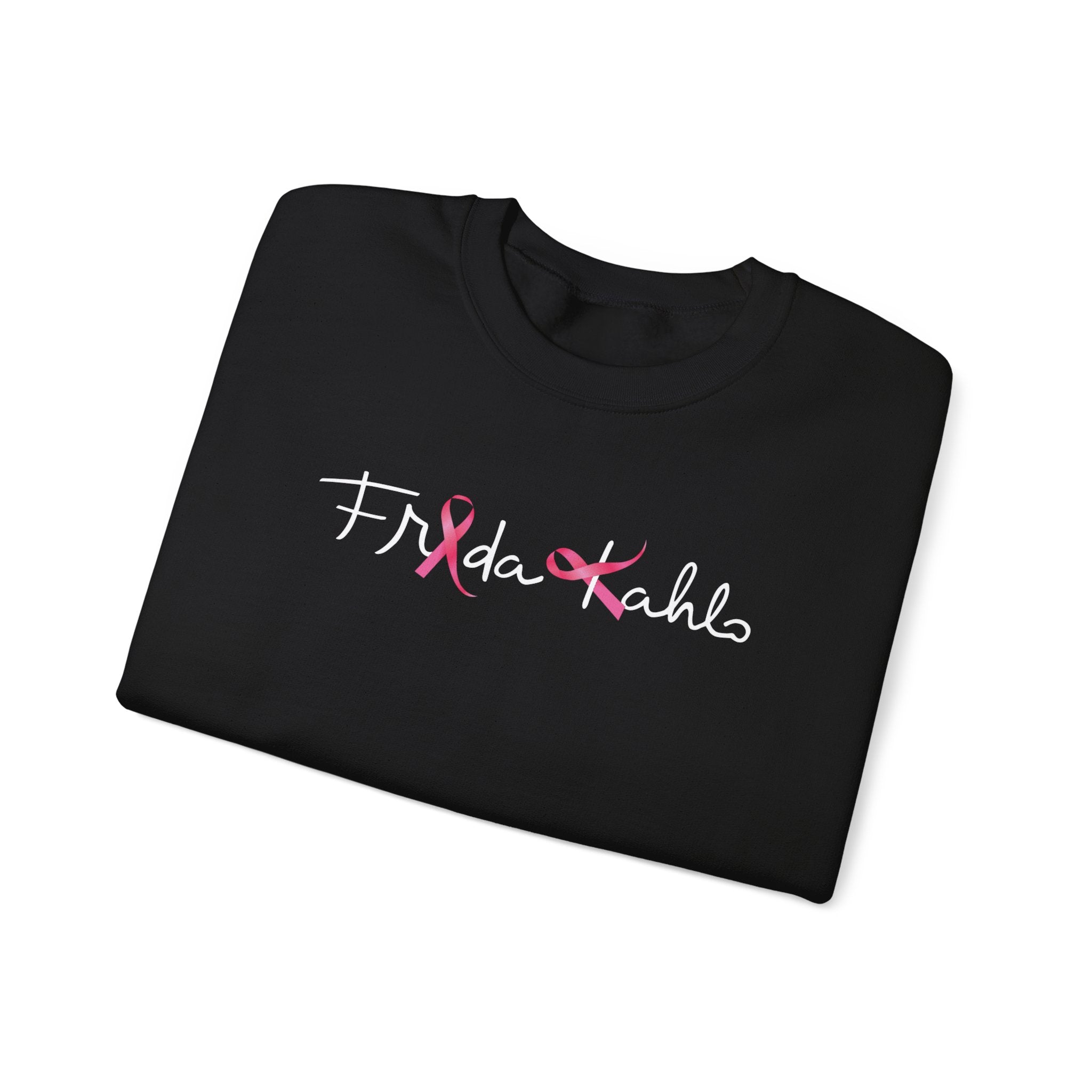 Frida Kahlo Inspired Sweatshirt - Breast Cancer Awareness Collection