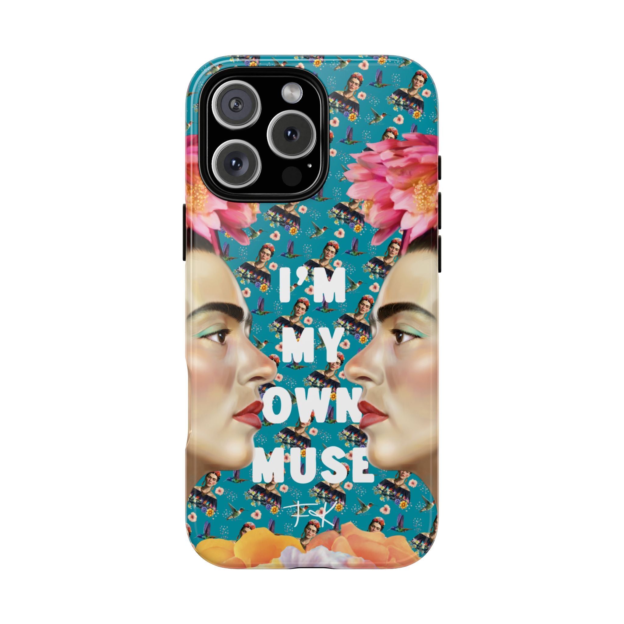 Frida Kahlo - I Am My Own Muse - Colorful Art Phone Case