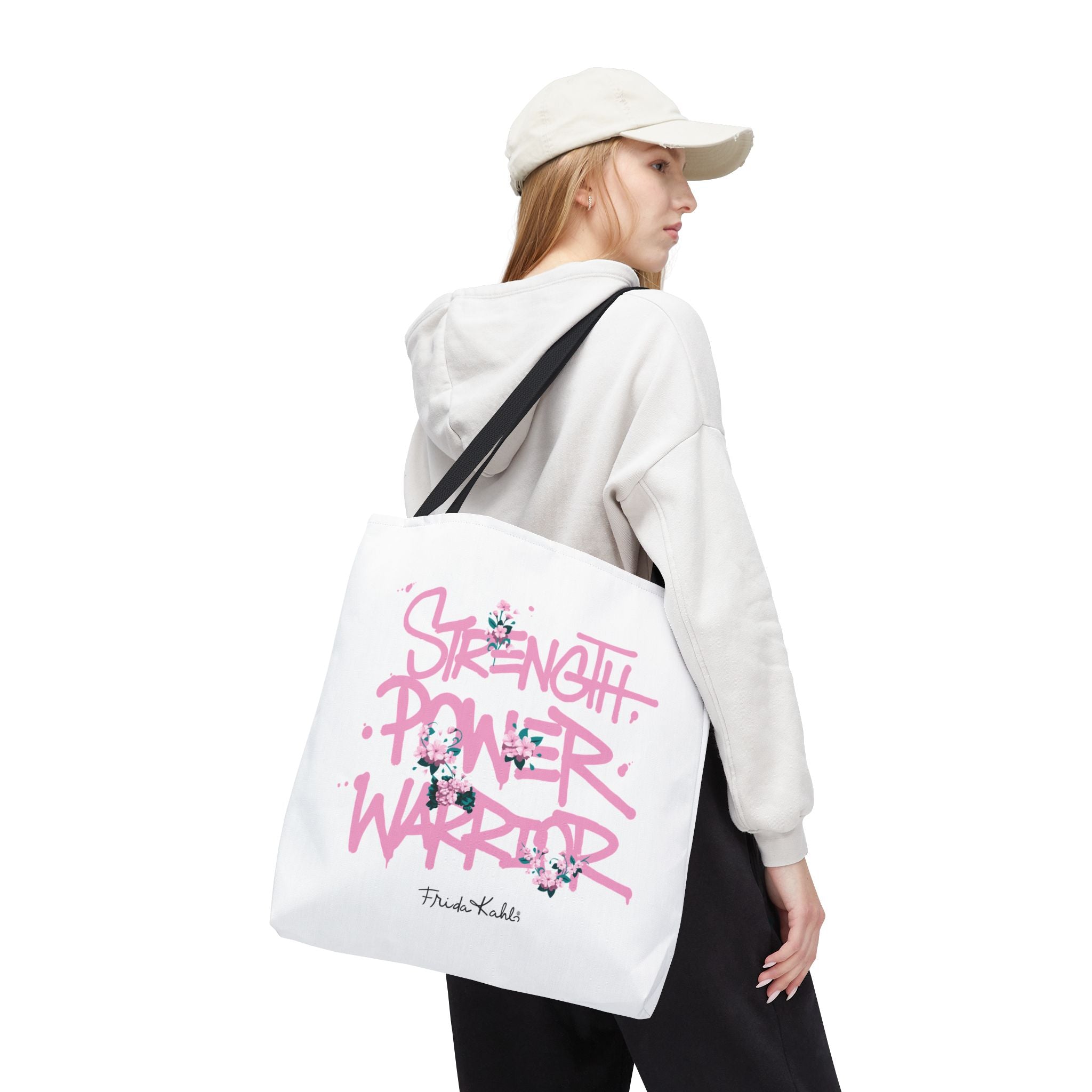 Frida Kahlo Tote Bag - Breast Cancer Awareness Collection