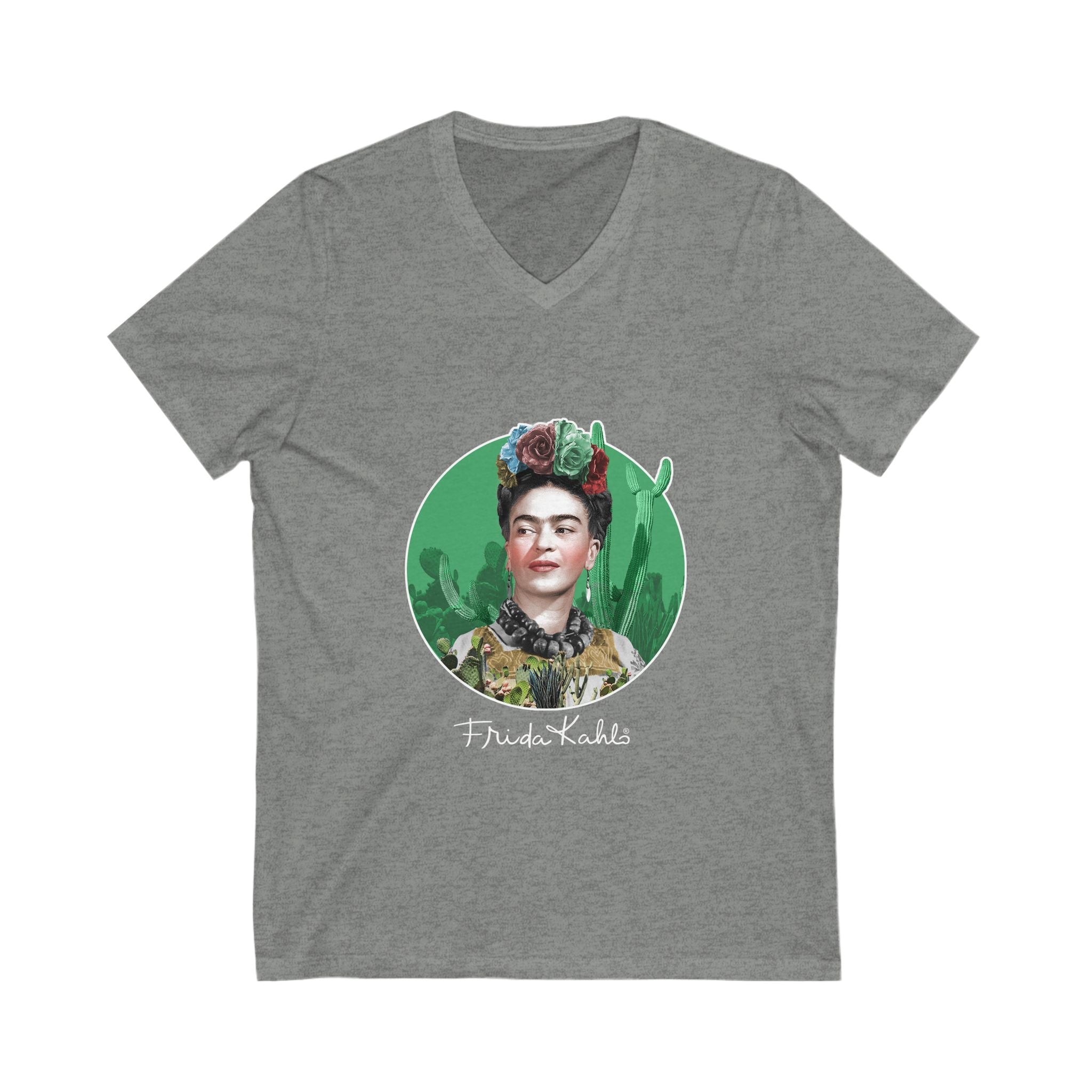 Frida Kahlo V-Neck Tee