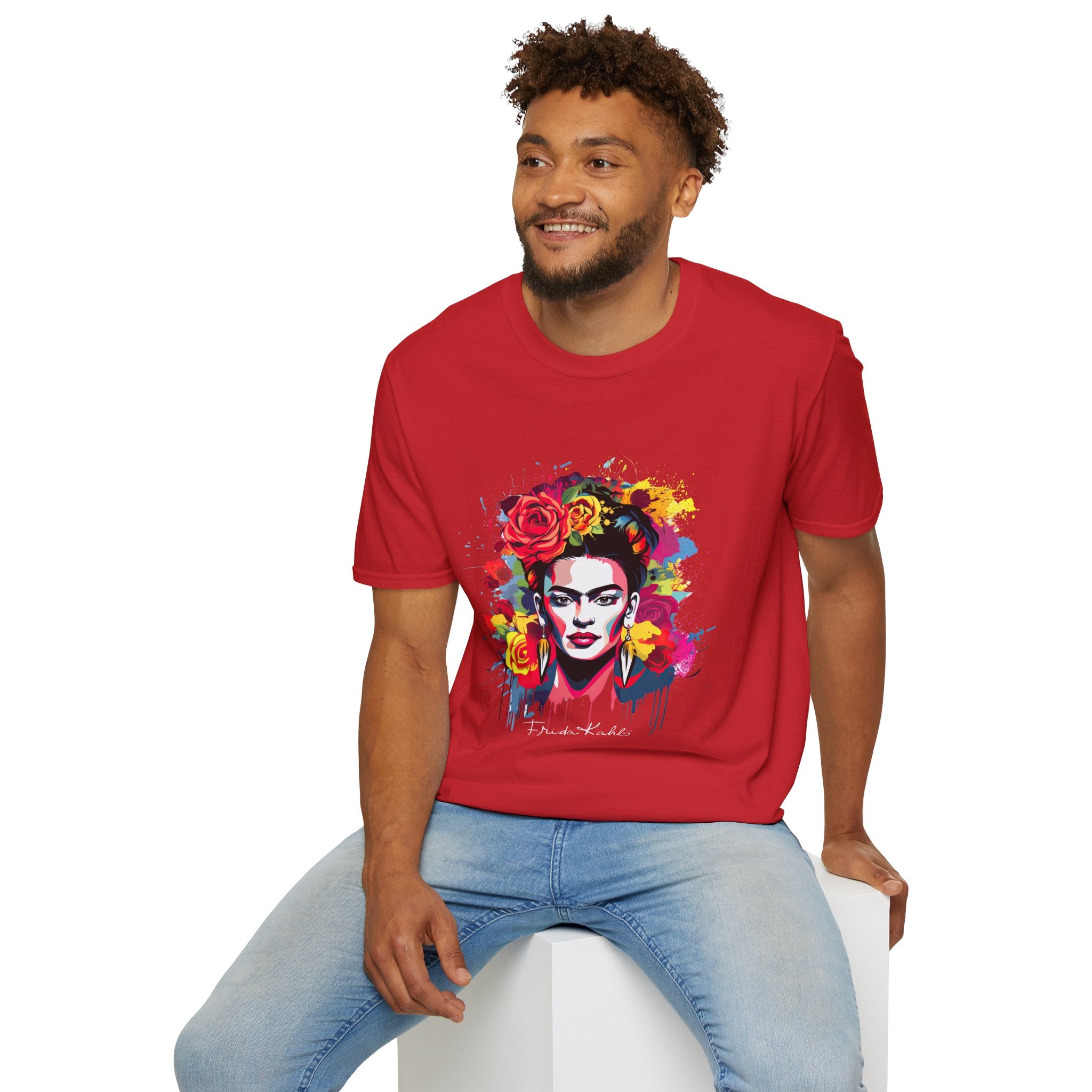 Frida Kahlo Colorful Unisex T-Shirt