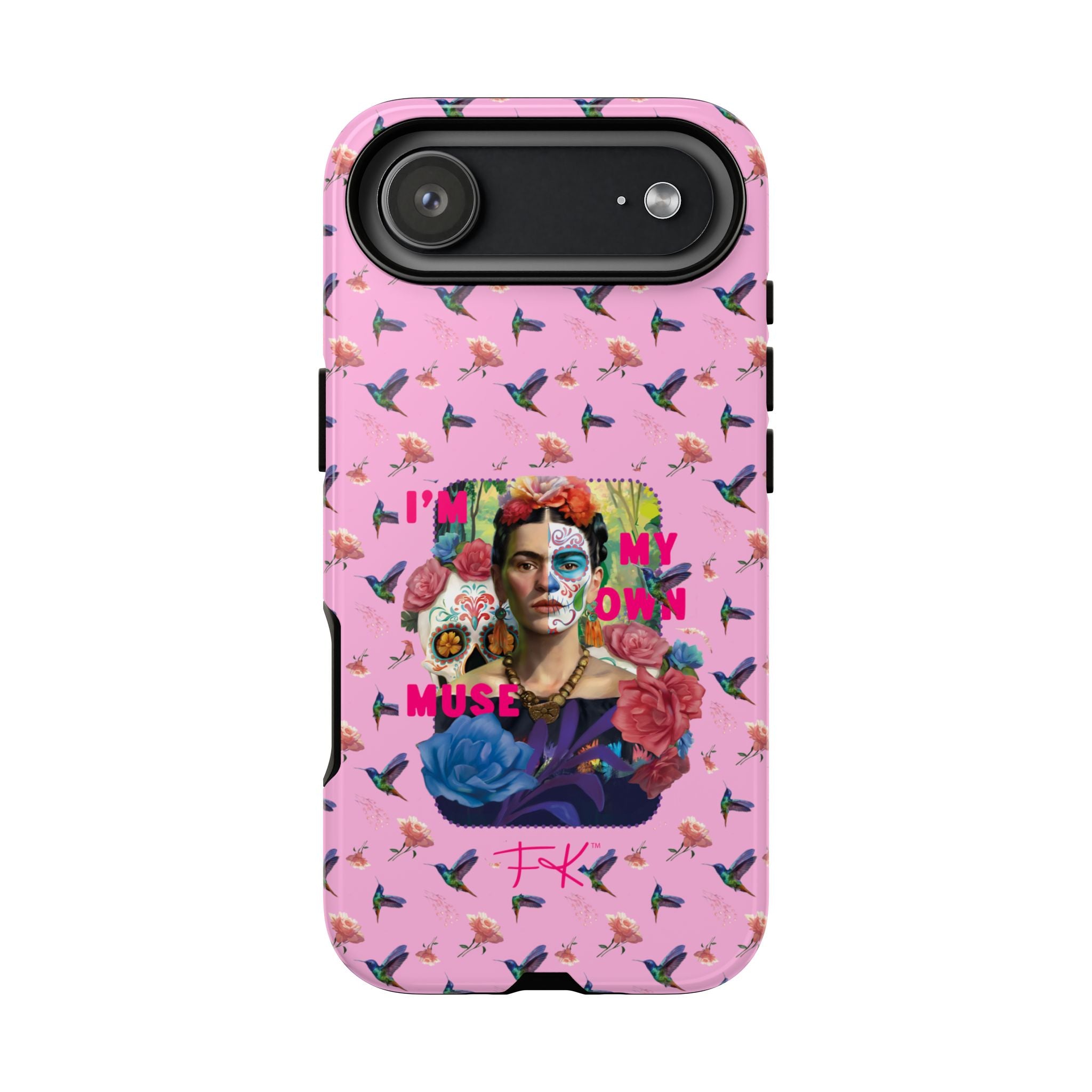 Frida Kahlo - I Am My Own Muse - Colorful Art Phone Case