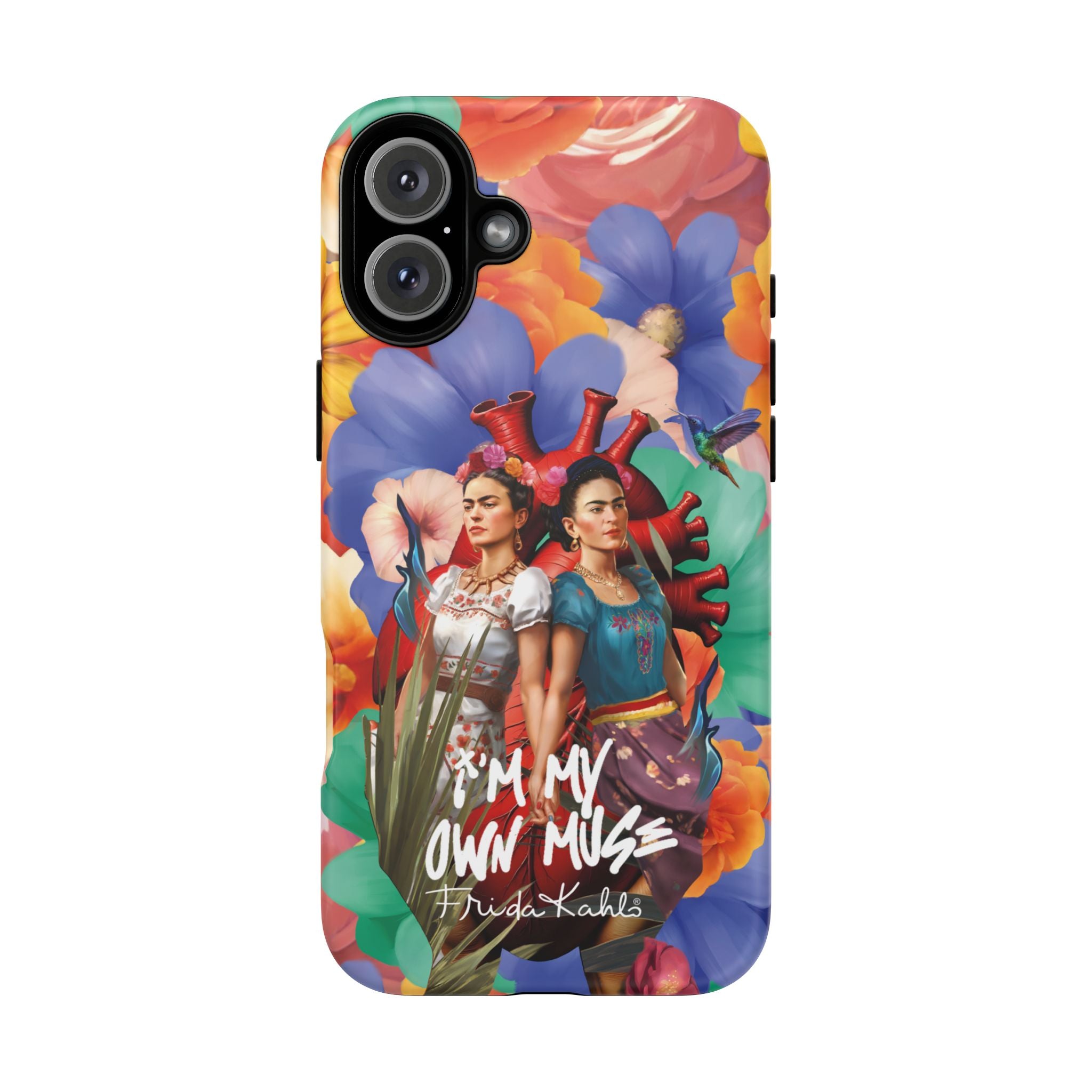 Frida Kahlo - I Am My Own Muse - Colorful Art Phone Case