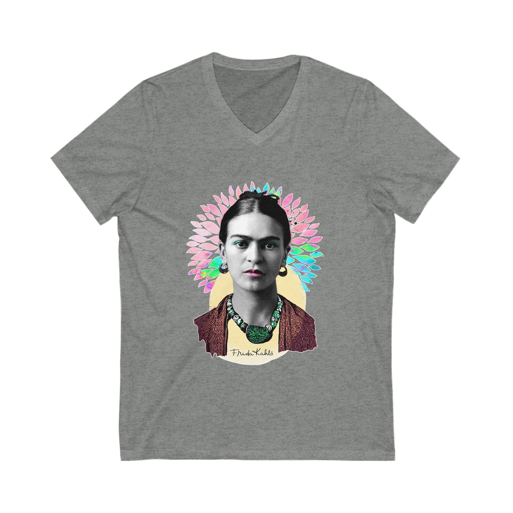 Frida Kahlo V-Neck Tee