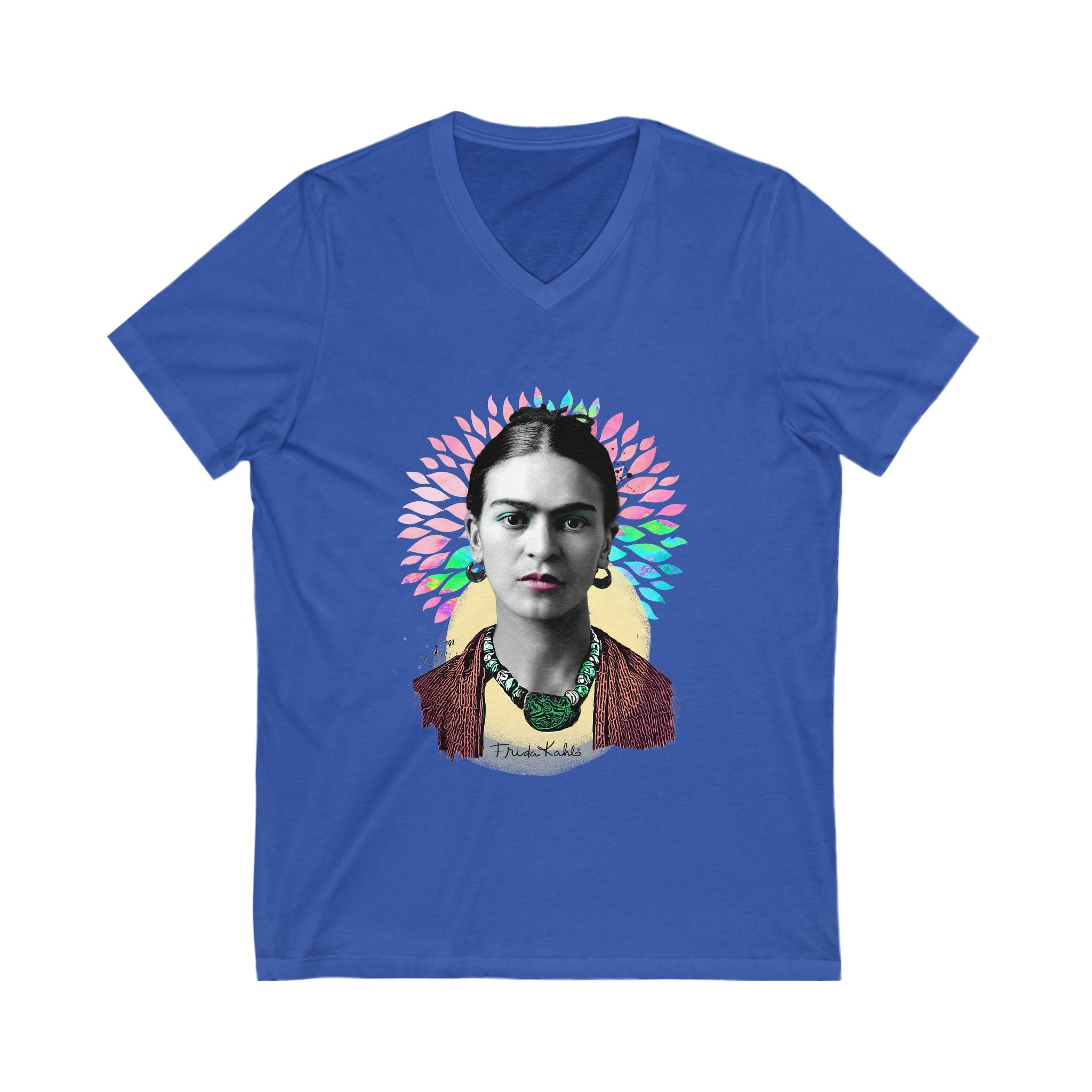 Frida Kahlo V-Neck Tee