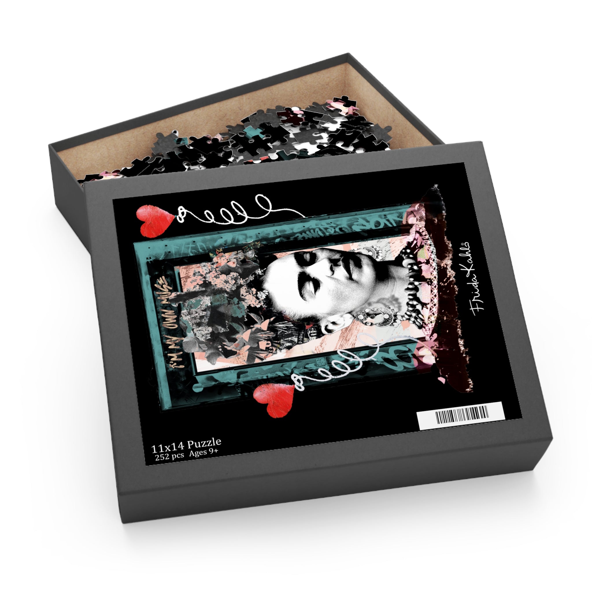 Frida Kahlo - I Paint My Own Reality Frida Kahlo - Artistic Portrait Puzzle (120, 252, 500-Piece)