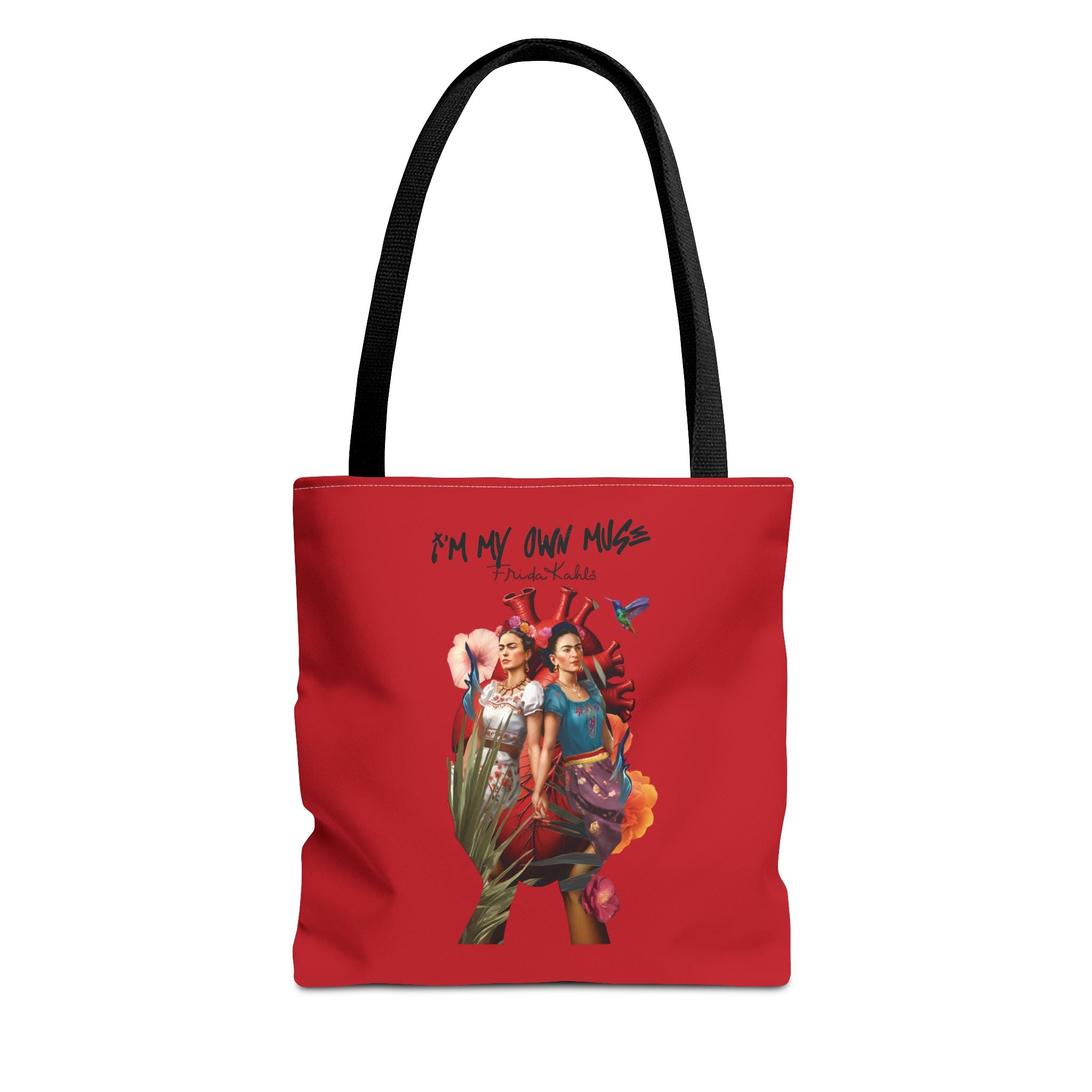 Frida Kahlo Inspired Colorful Art Tote Bag — &