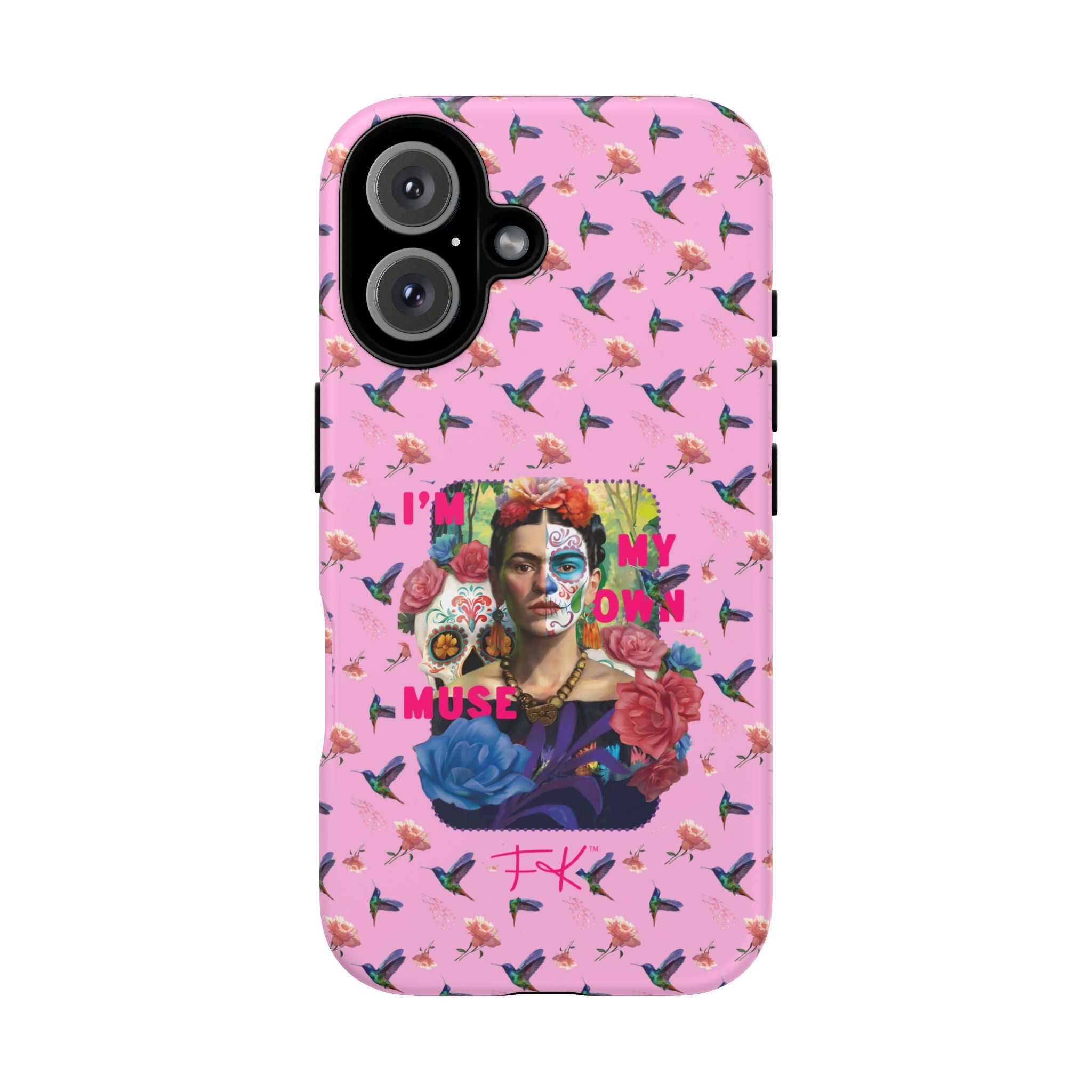 Frida Kahlo - I Am My Own Muse - Colorful Art Phone Case