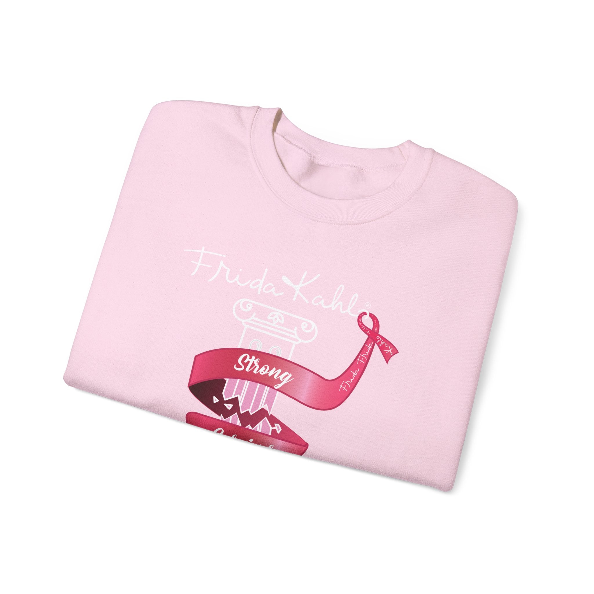 Frida Kahlo Inspired Sweatshirt - Breast Cancer Awareness Collection