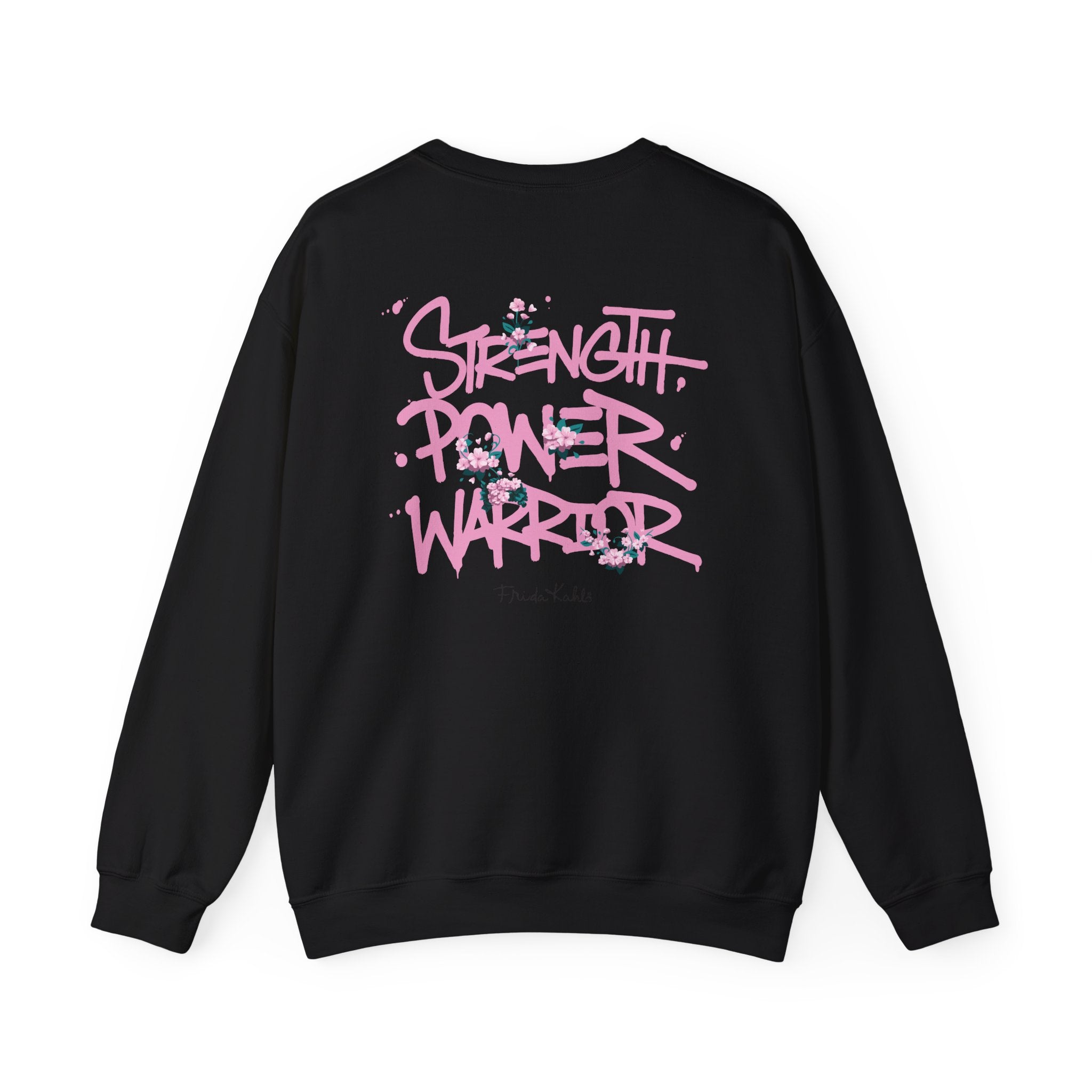 Frida Kahlo Inspired Sweatshirt - Breast Cancer Awareness Collection