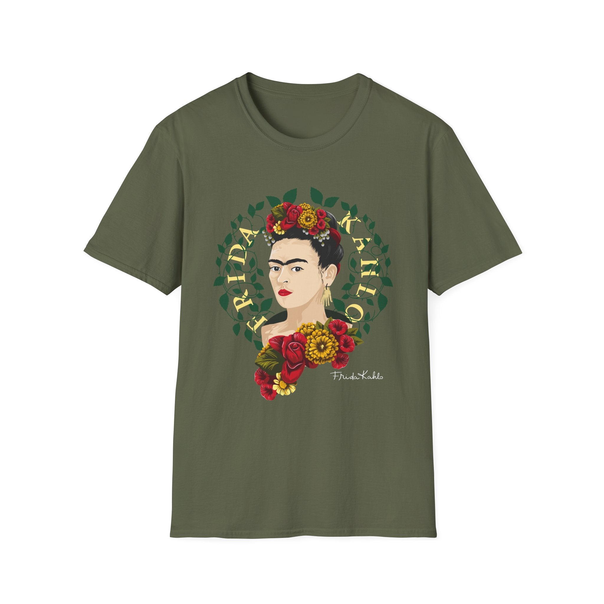 Frida Kahlo Colorful Unisex T-Shirt