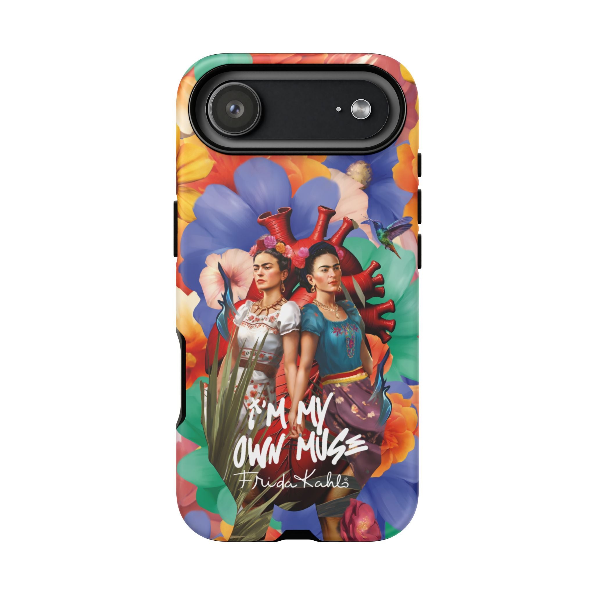 Frida Kahlo - I Am My Own Muse - Colorful Art Phone Case