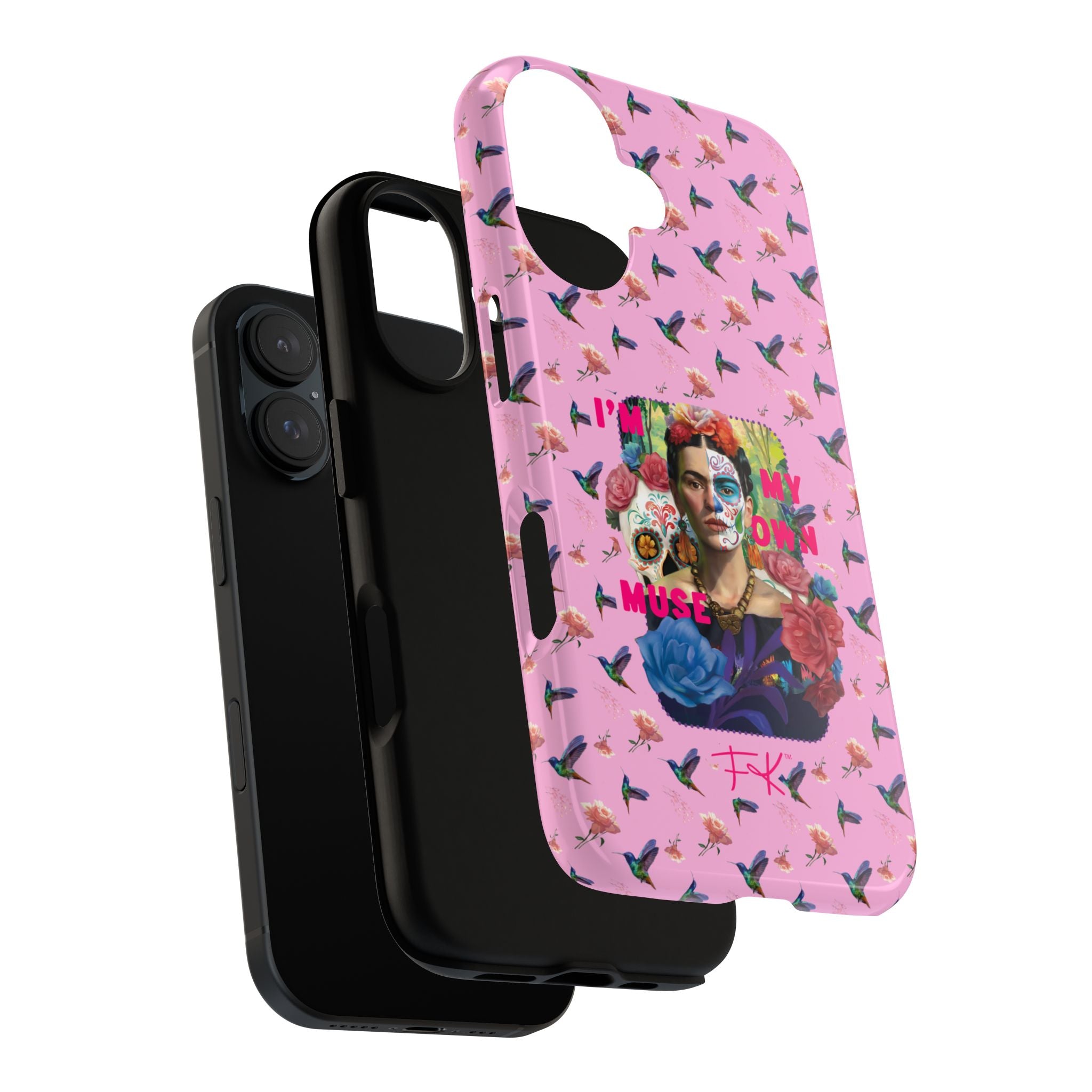 Frida Kahlo - I Am My Own Muse - Colorful Art Phone Case