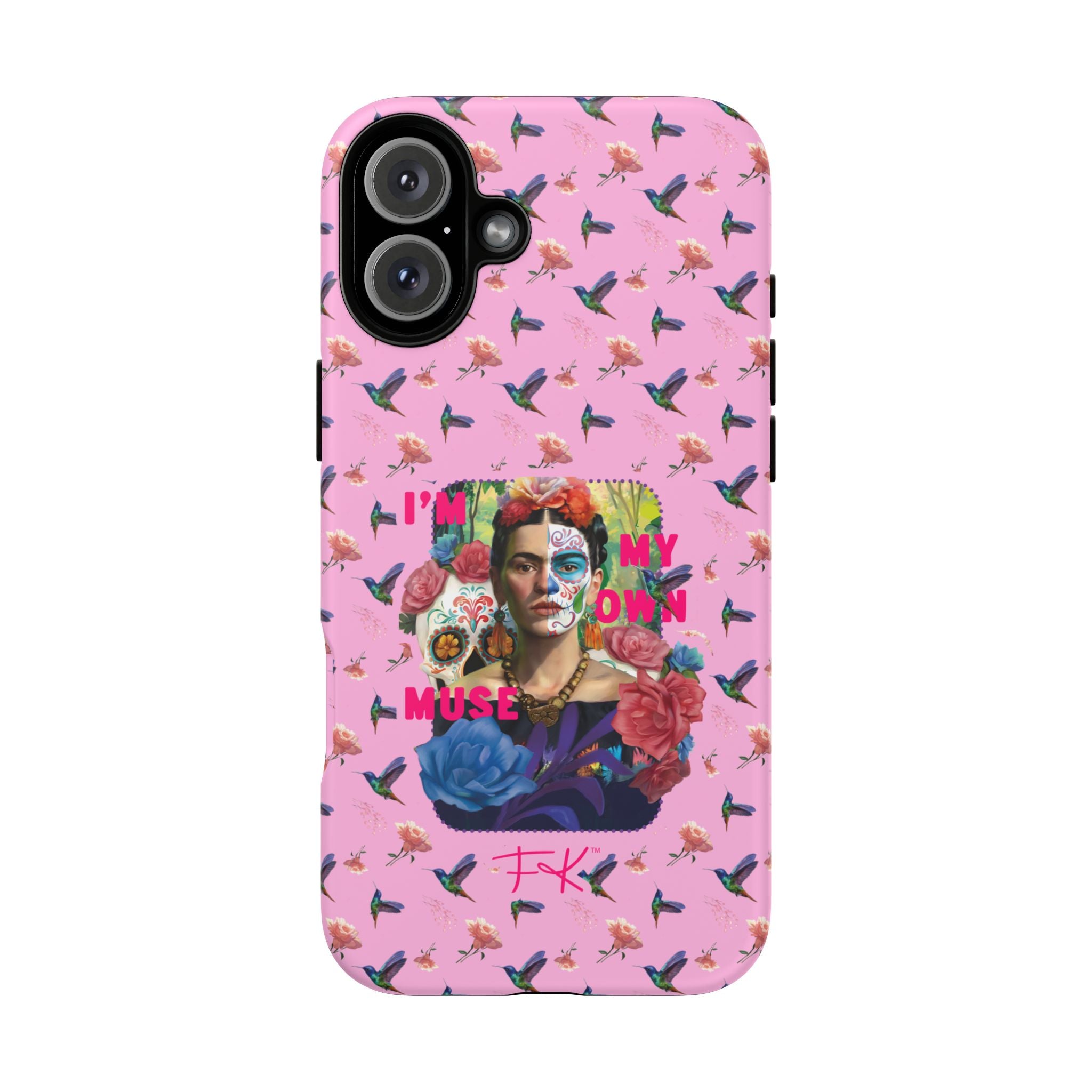Frida Kahlo - I Am My Own Muse - Colorful Art Phone Case