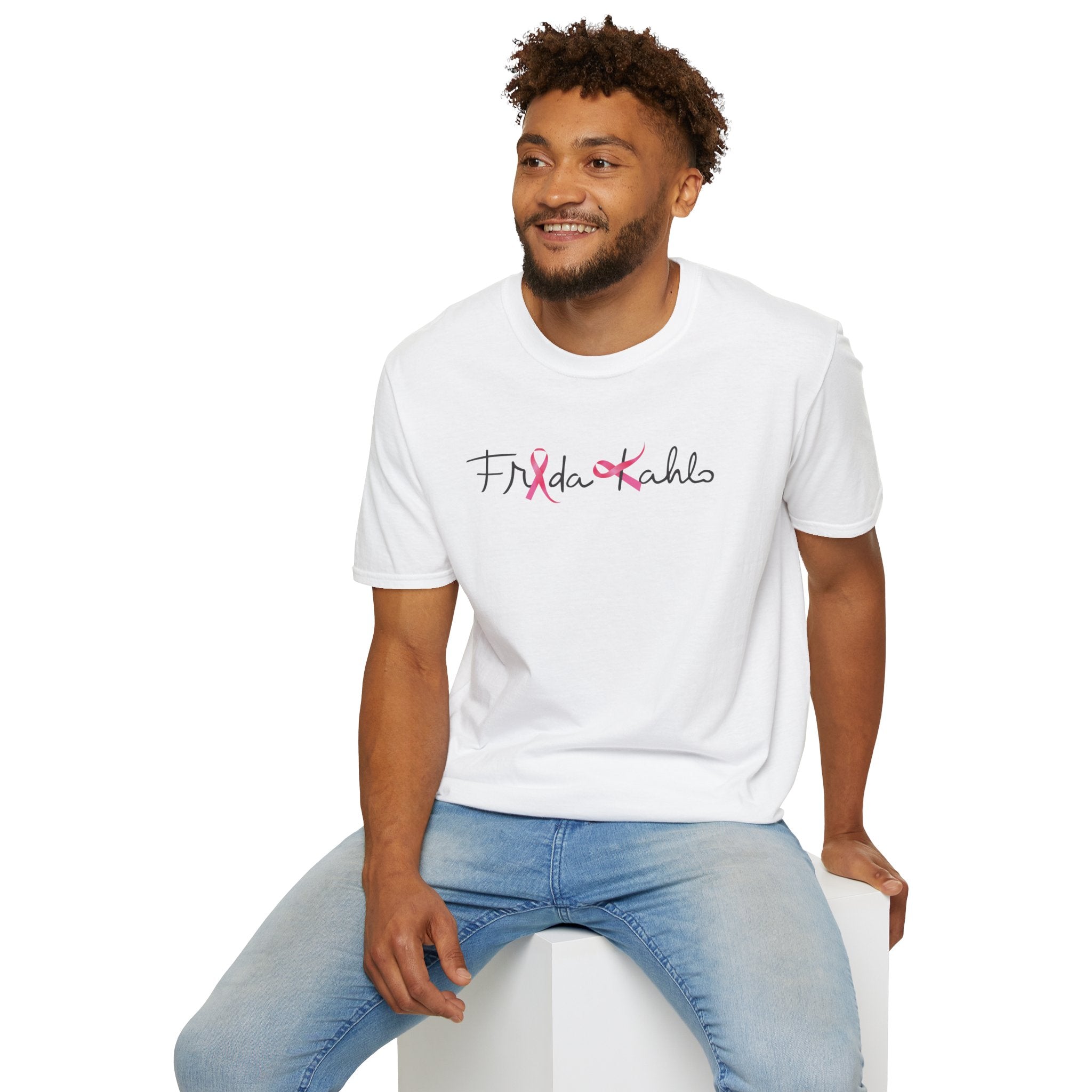 Frida Kahlo Breast Cancer Awareness T-Shirt