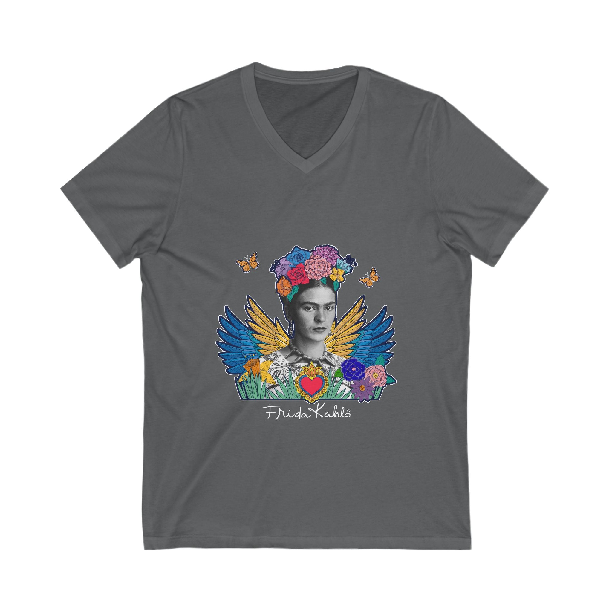 Frida Kahlo V-Neck Tee