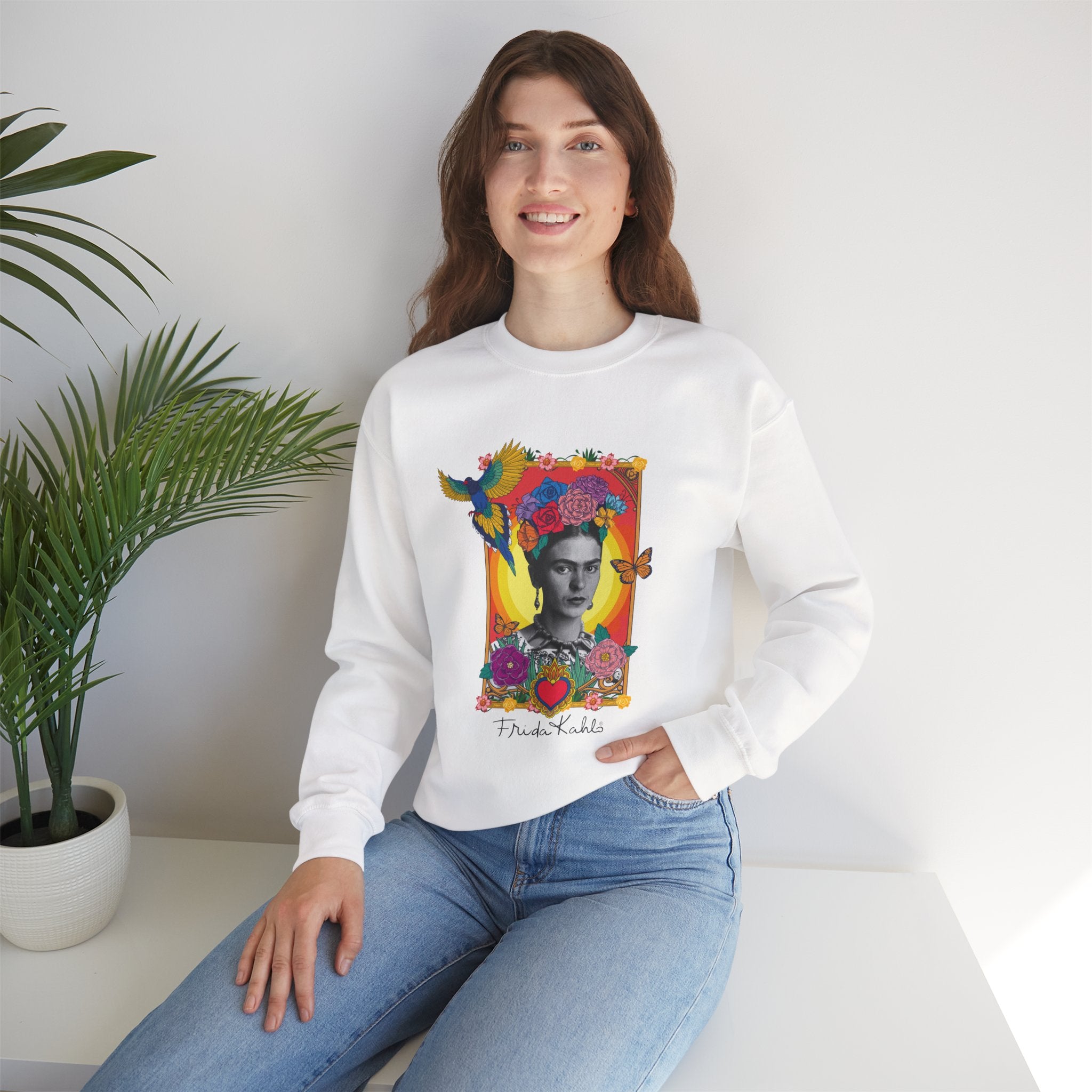 Frida Kahlo Crewneck Sweatshirt Collection