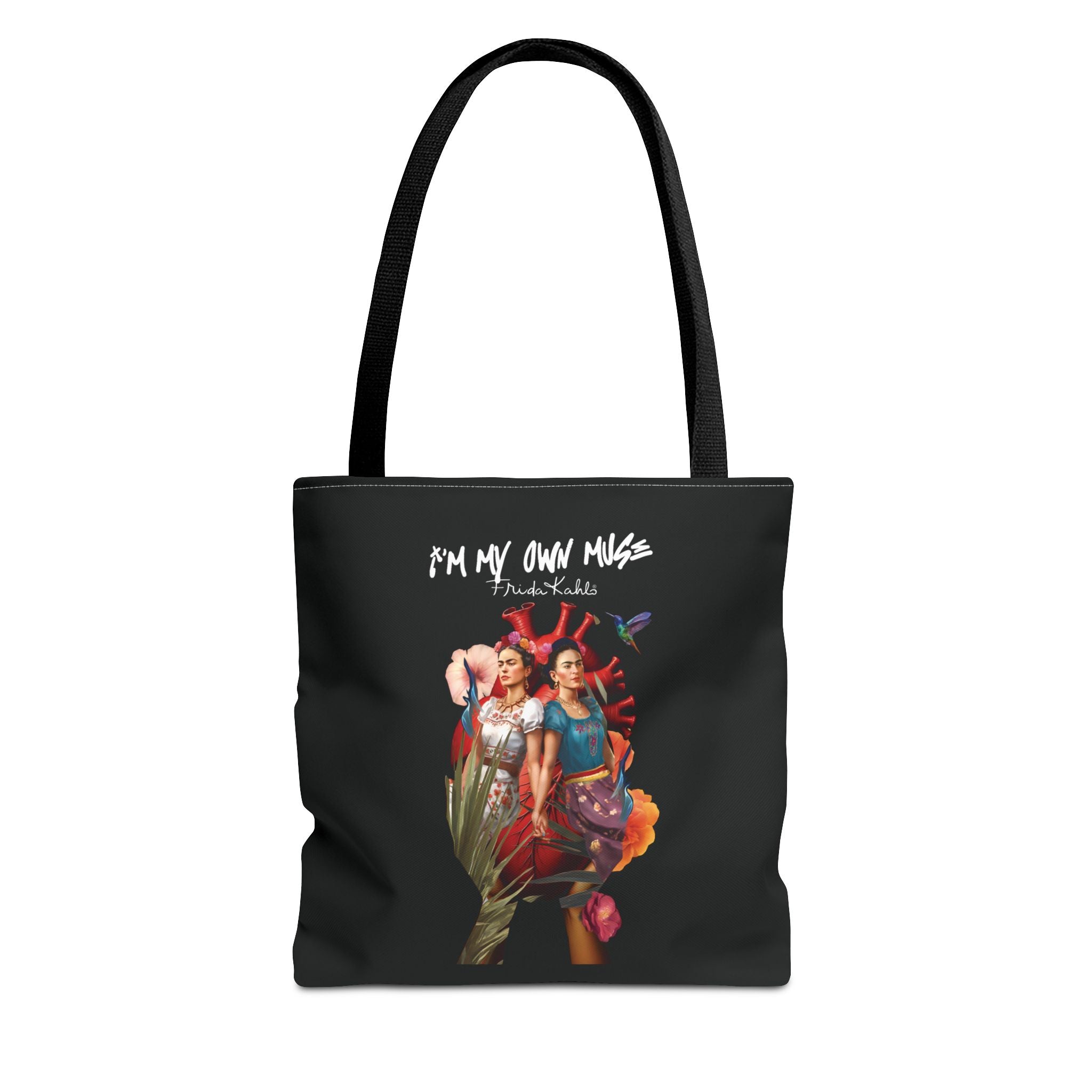 Frida Kahlo Inspired Colorful Art Tote Bag — &