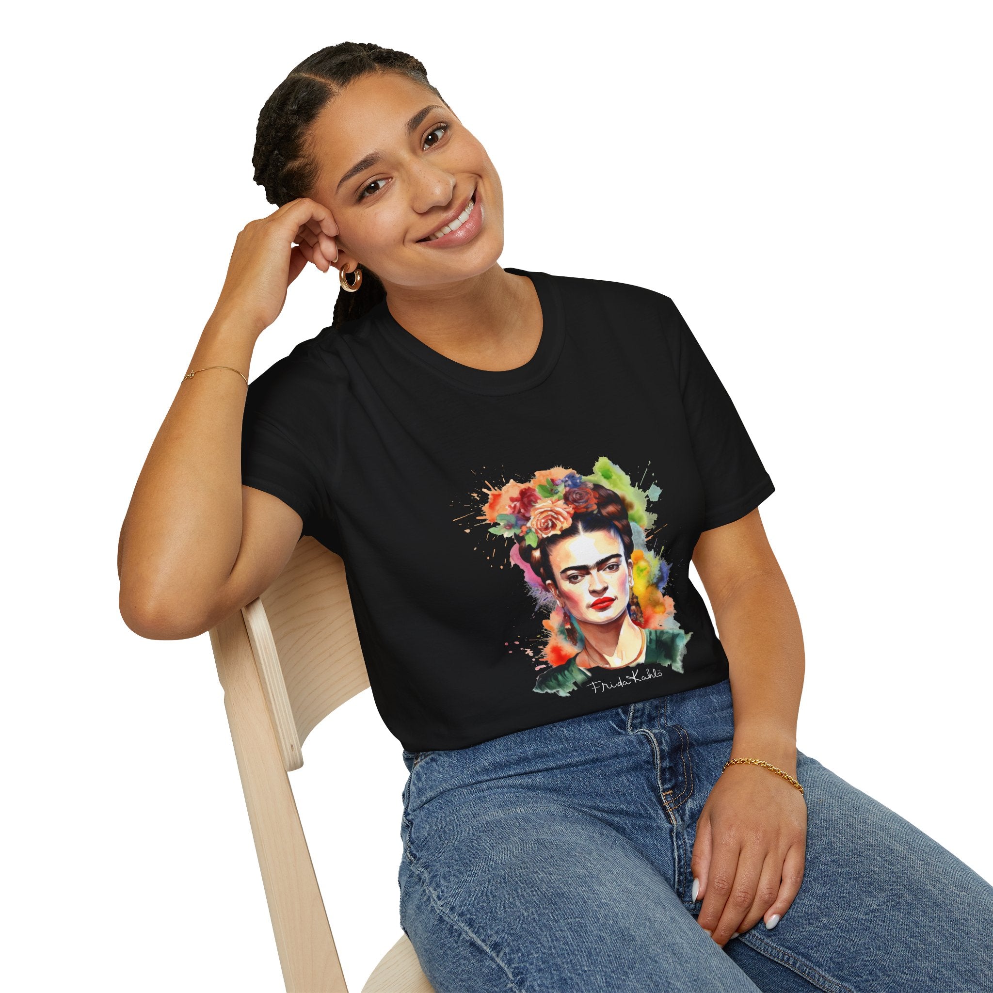 Frida Kahlo Colorful Unisex T-Shirt