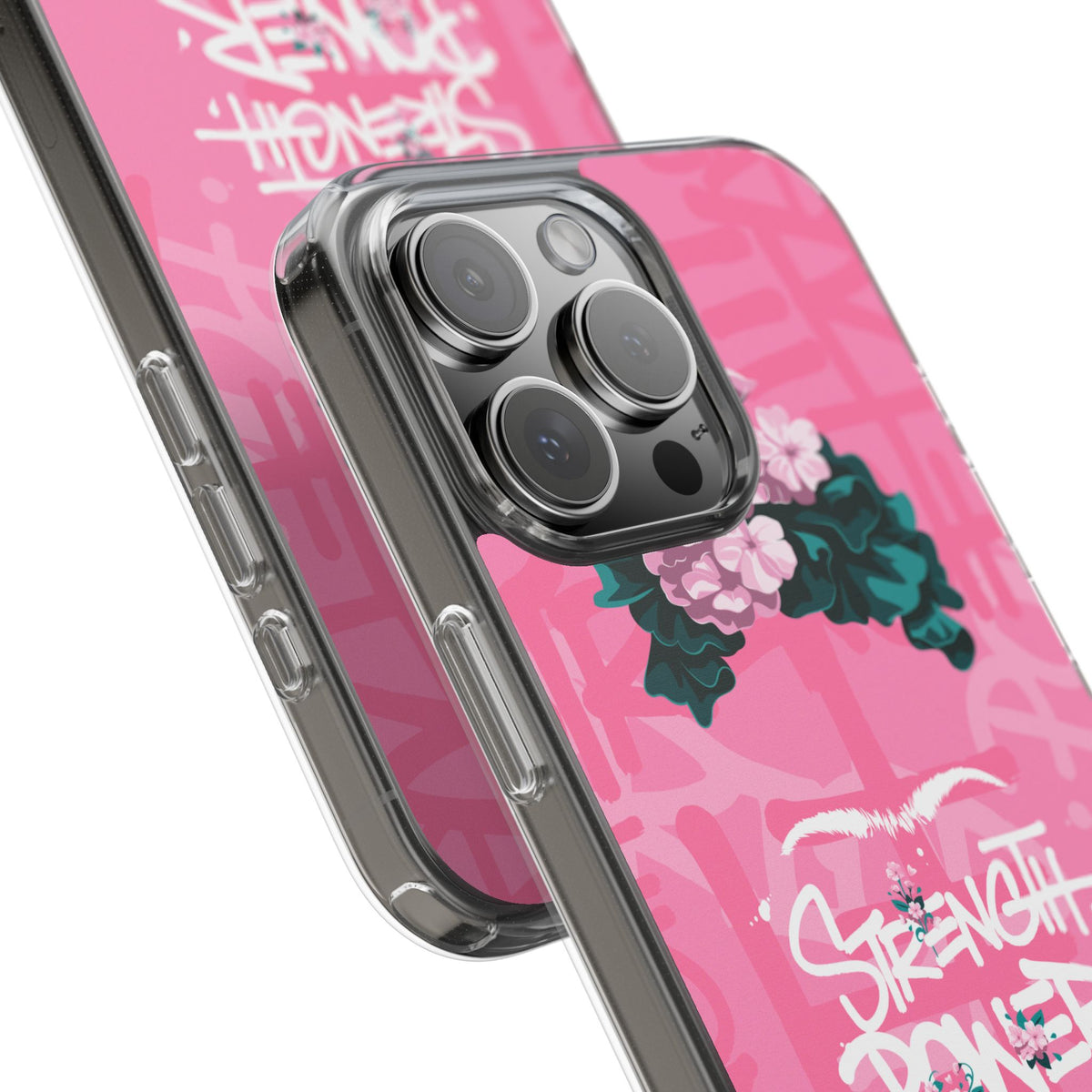 Frida Kahlo Strength Power Warrior iPhone Case - Breast Cancer Awareness