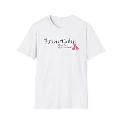 Frida Kahlo Breast Cancer Awareness T-Shirt