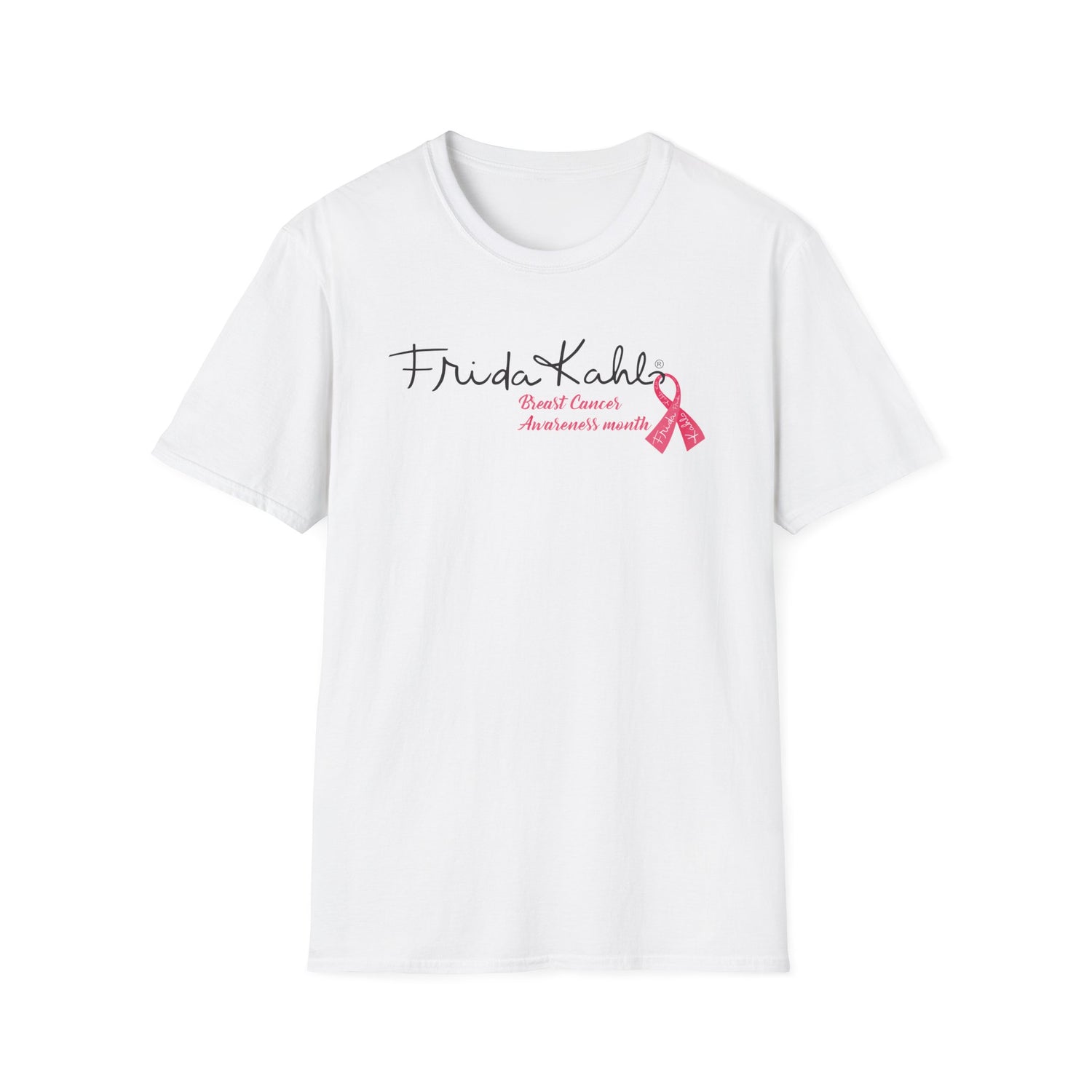 Frida Kahlo Breast Cancer Awareness T-Shirt