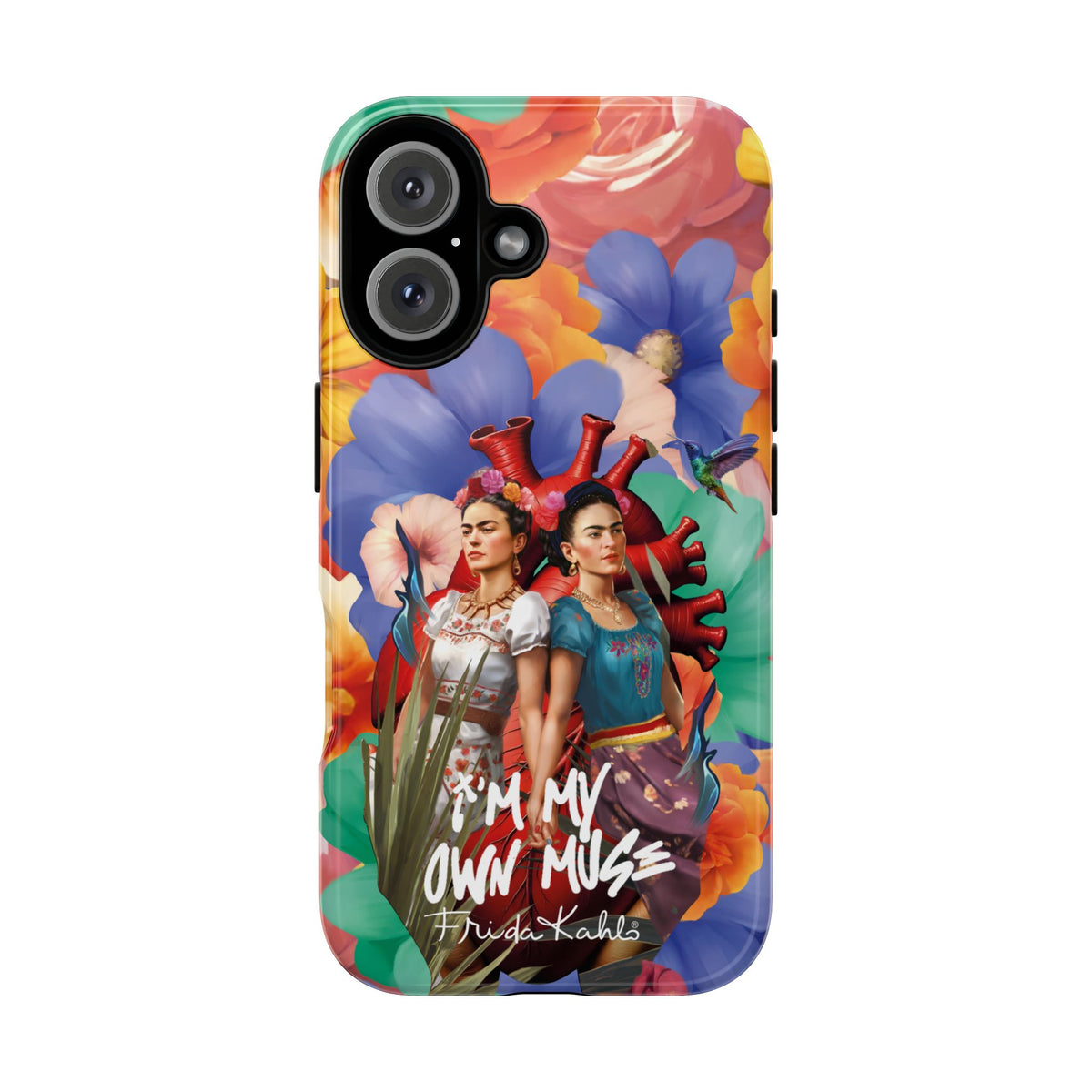 Frida Kahlo I Am My Own Muse Two Fridas iPhone Case