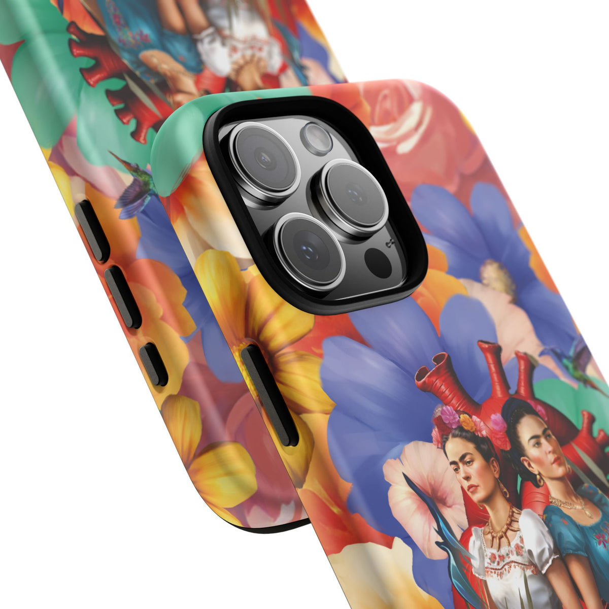 Frida Kahlo I Am My Own Muse Two Fridas iPhone Case