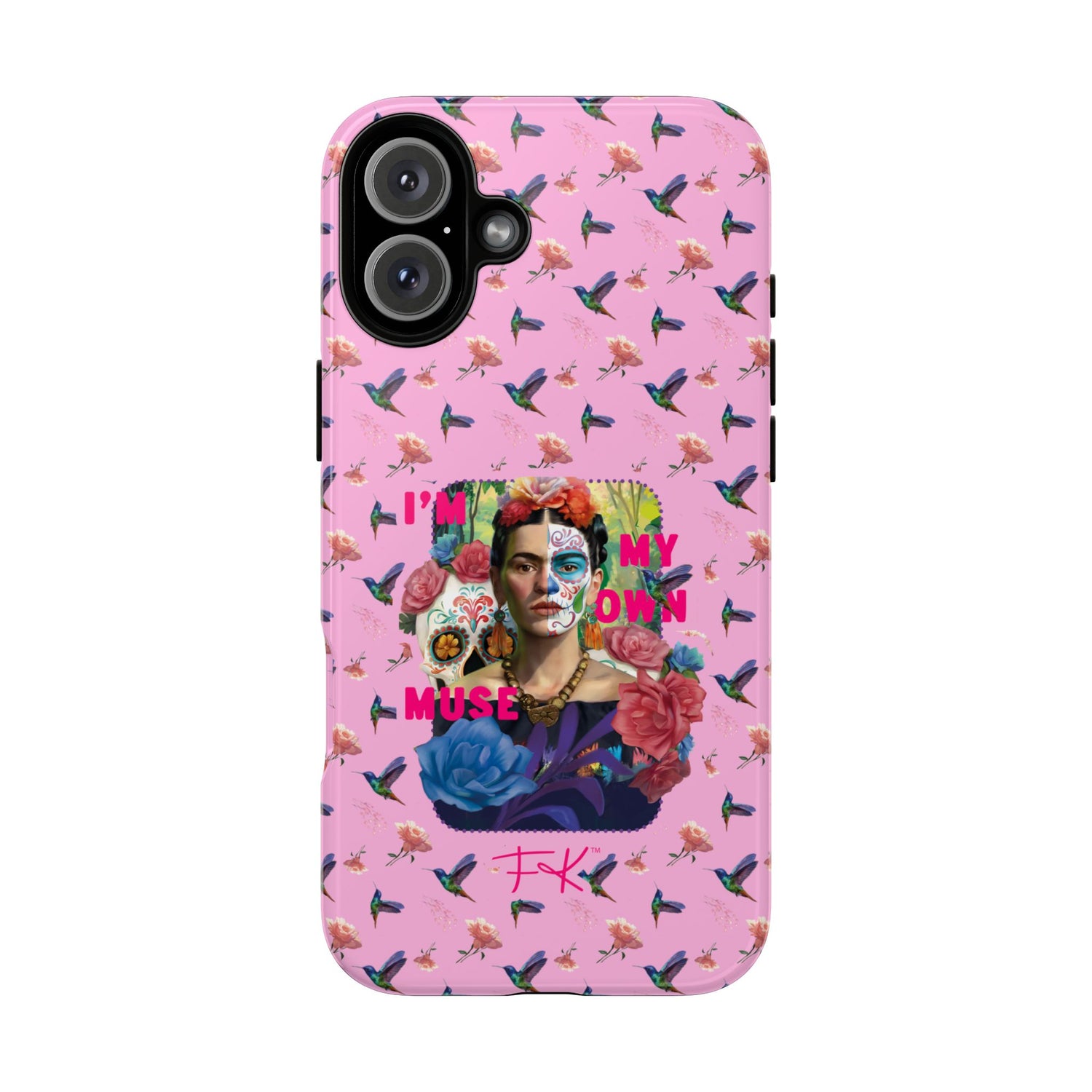 Frida Kahlo - I Am My Own Muse - Colorful Art Phone Case