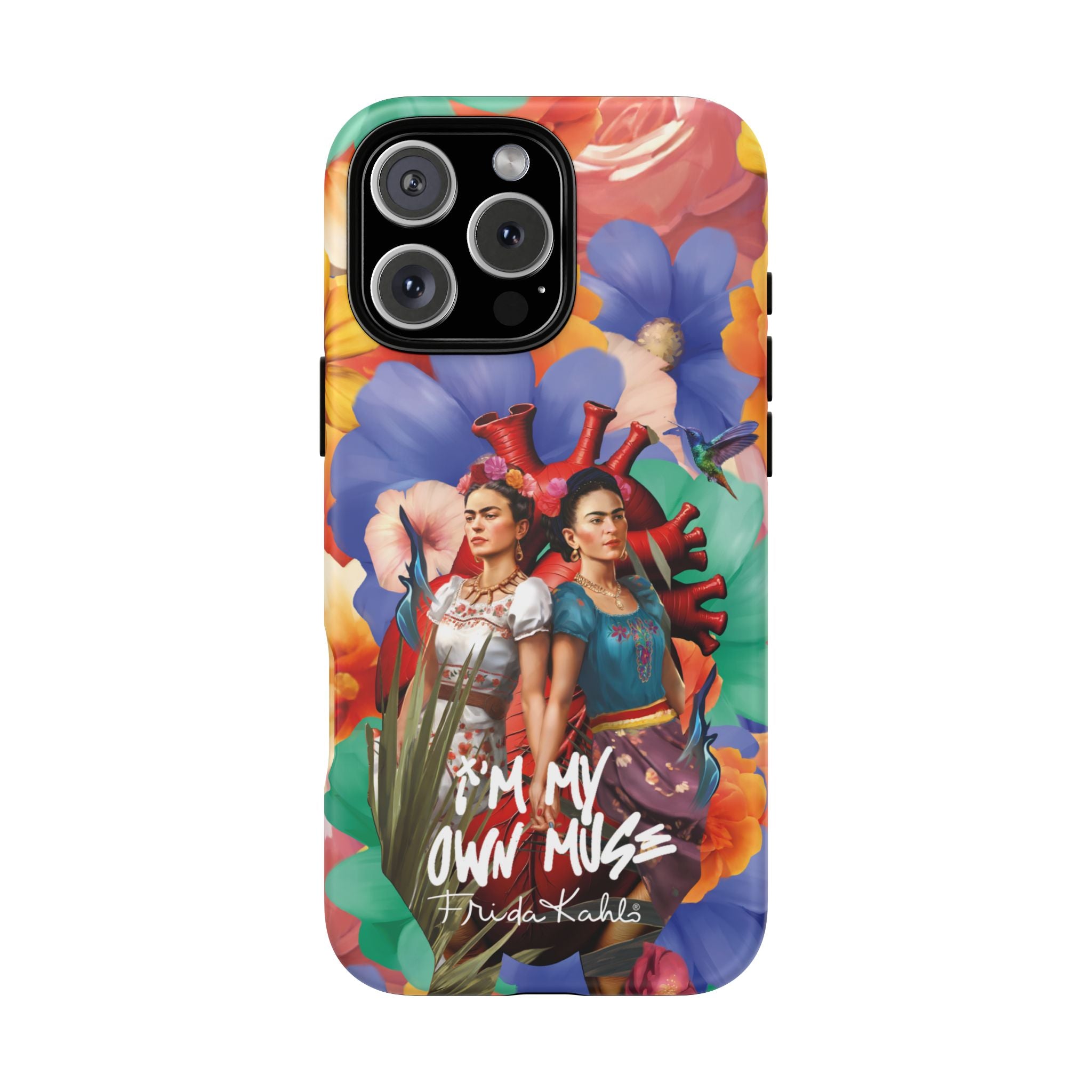 Frida Kahlo - I Am My Own Muse - Colorful Art Phone Case