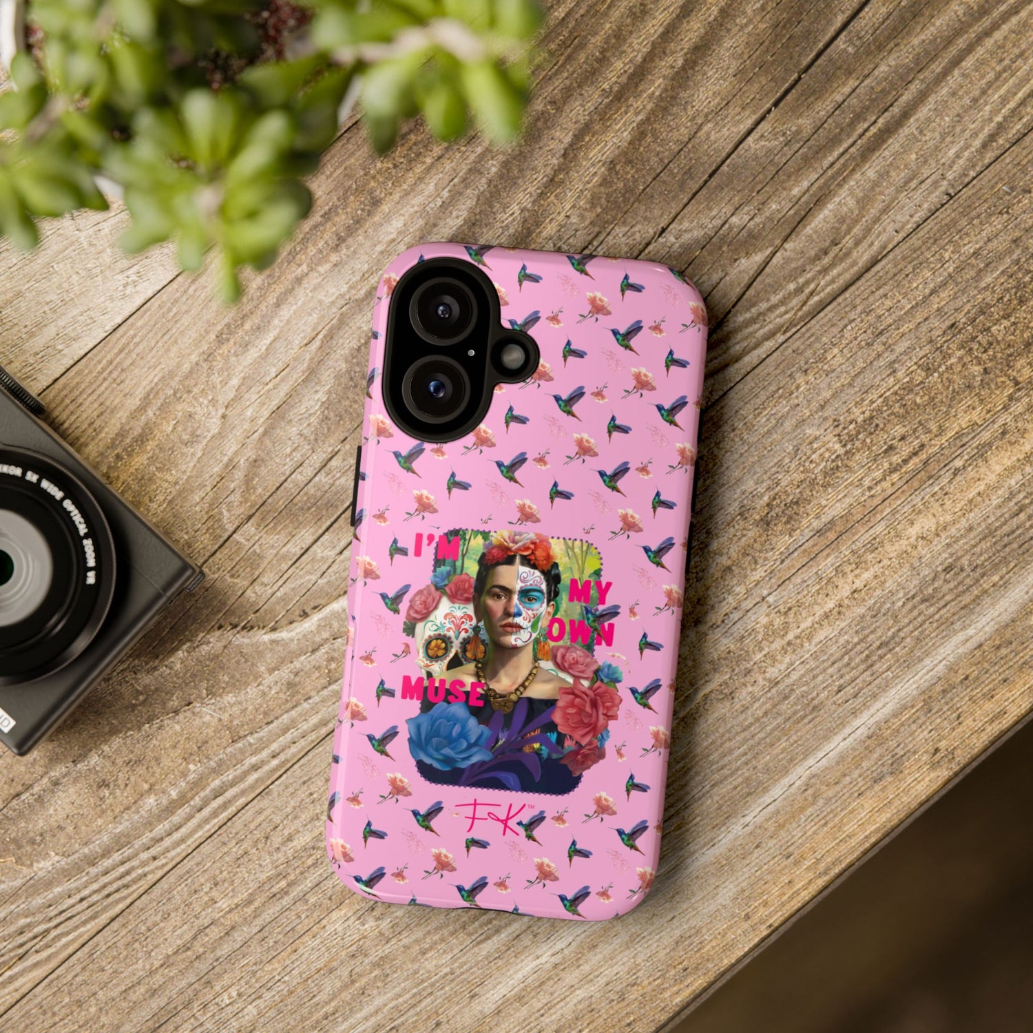 Frida Kahlo - I Am My Own Muse - Colorful Art Phone Case