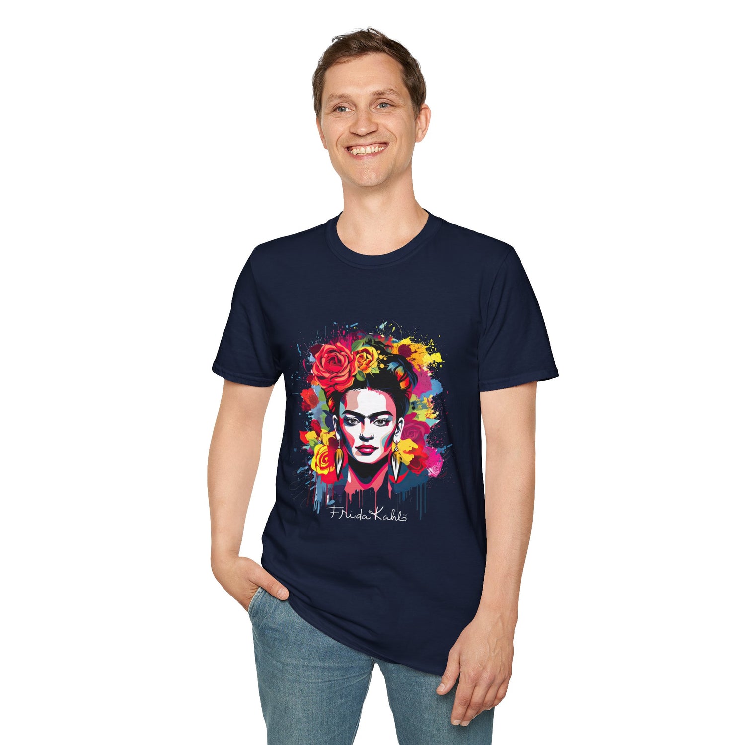 Frida Kahlo Colorful Unisex T-Shirt