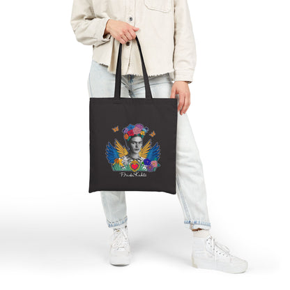 Canvas Tote Bag - Frida Kahlo Collection, Iconic Portraits and Vibrant Colors