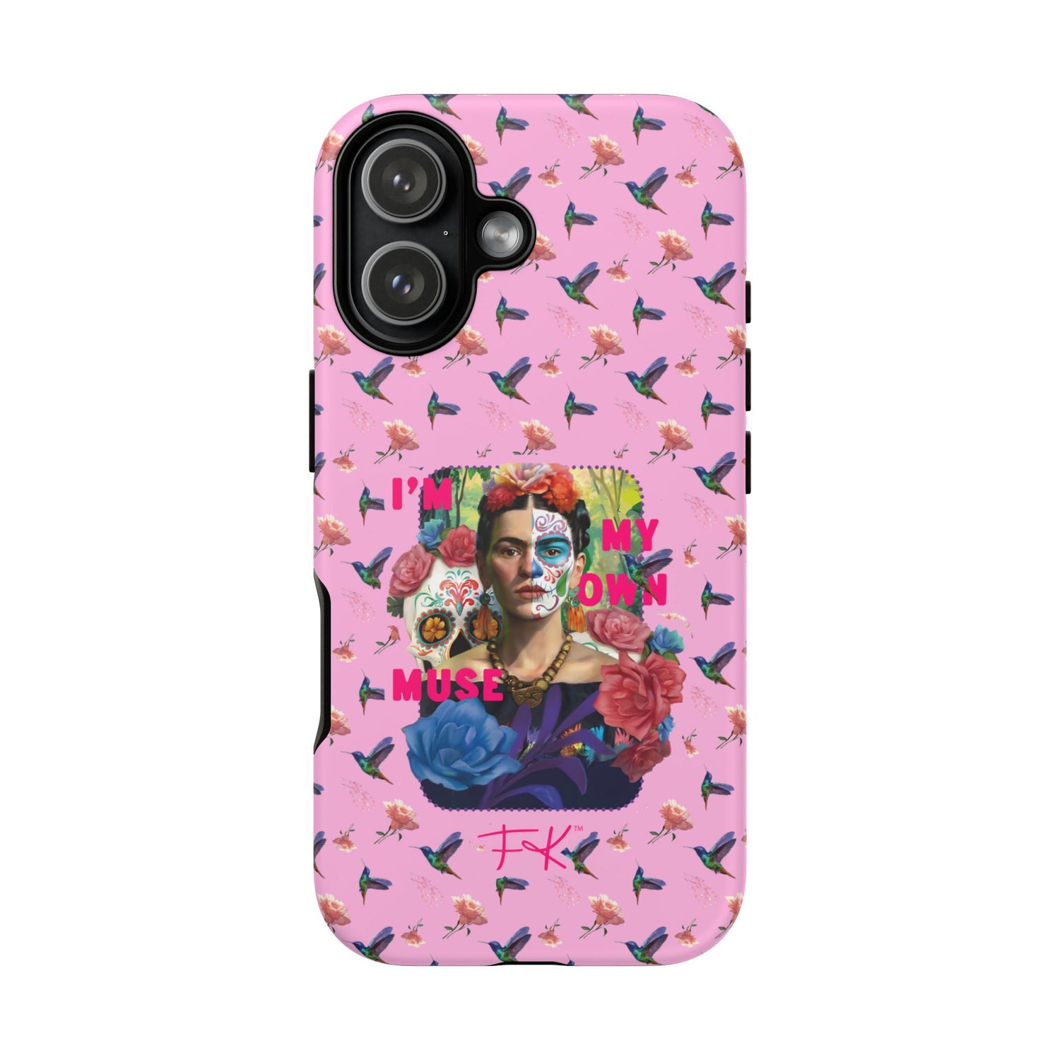 Frida Kahlo - I Am My Own Muse - Colorful Art Phone Case