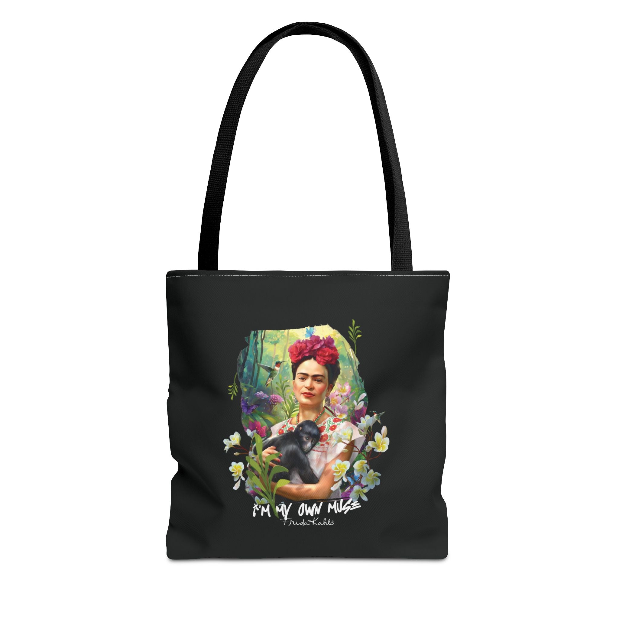 Frida Kahlo Inspired Colorful Art Tote Bag — &