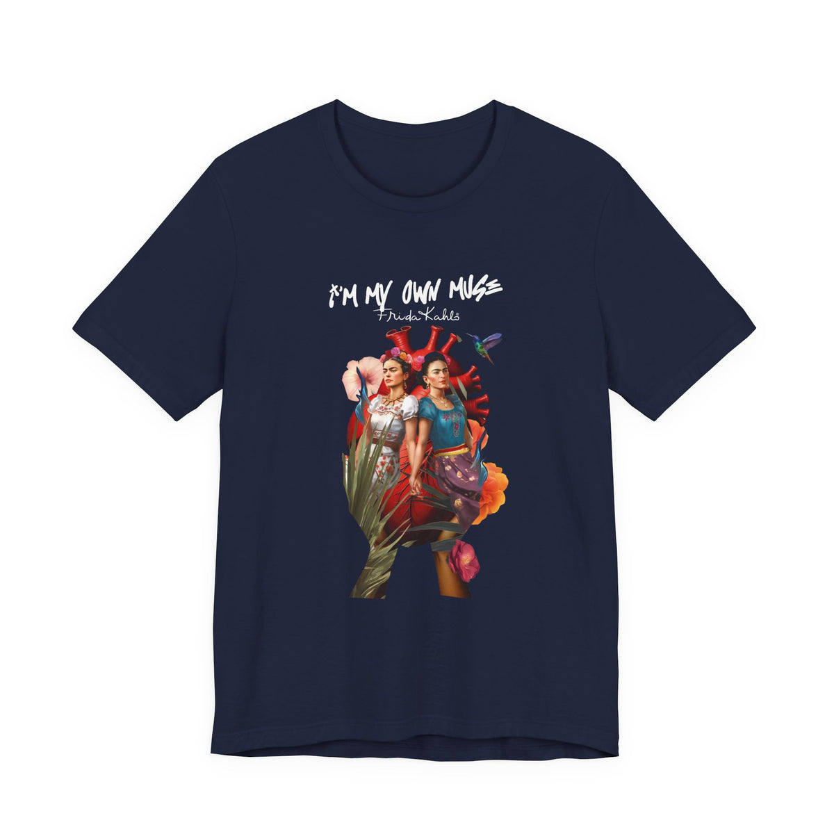 Frida Kahlo Anatomical Heart Embrace T-Shirt