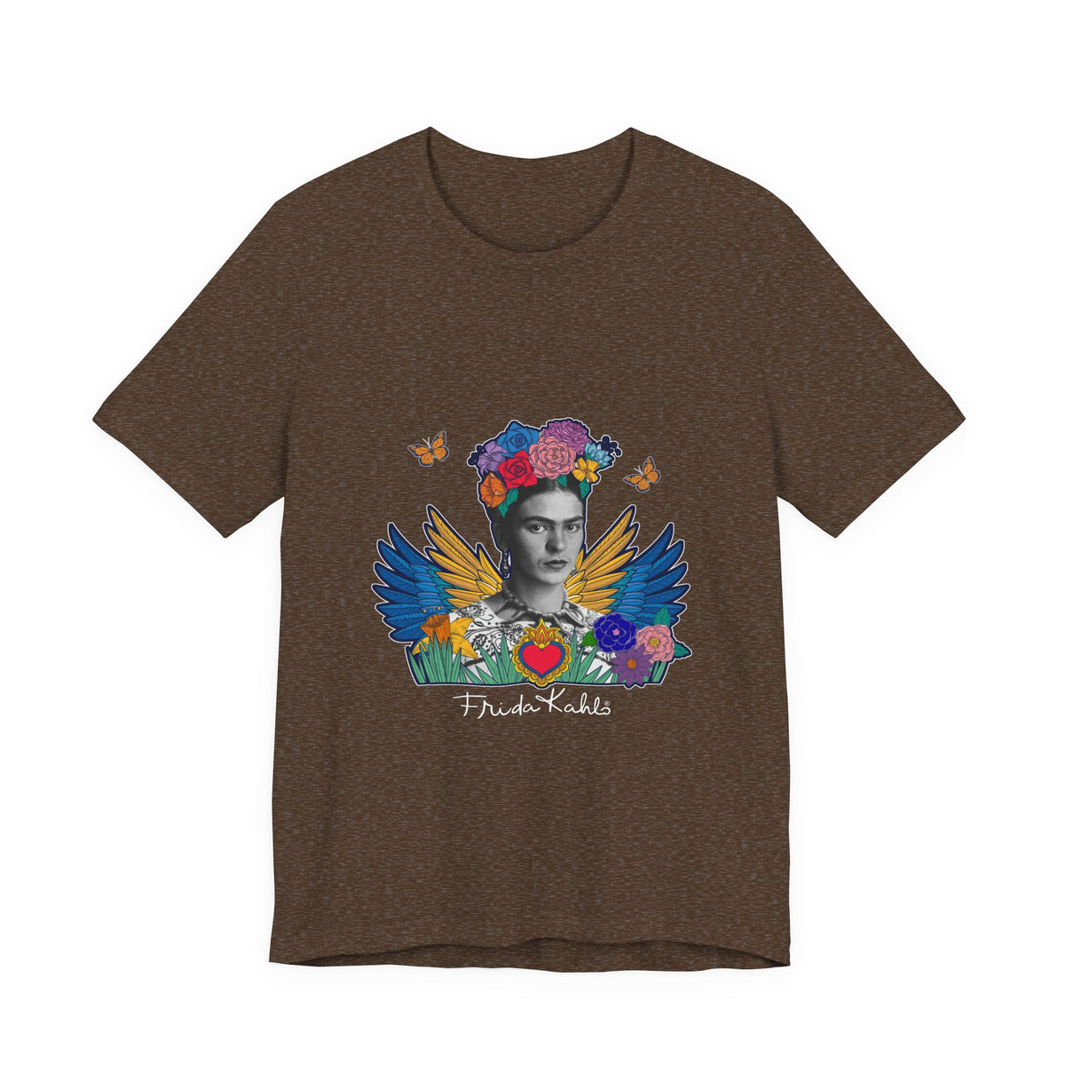 Frida Kahlo Winged Sacred Heart T-Shirt