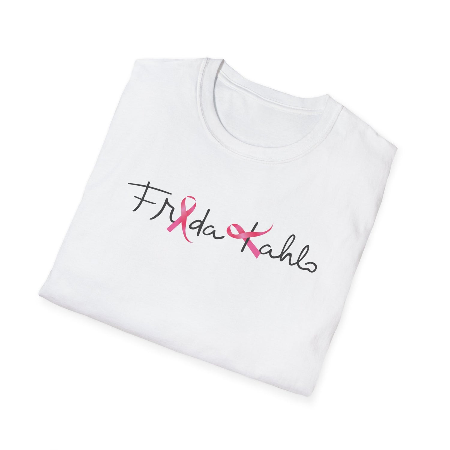 Frida Kahlo Breast Cancer Awareness T-Shirt