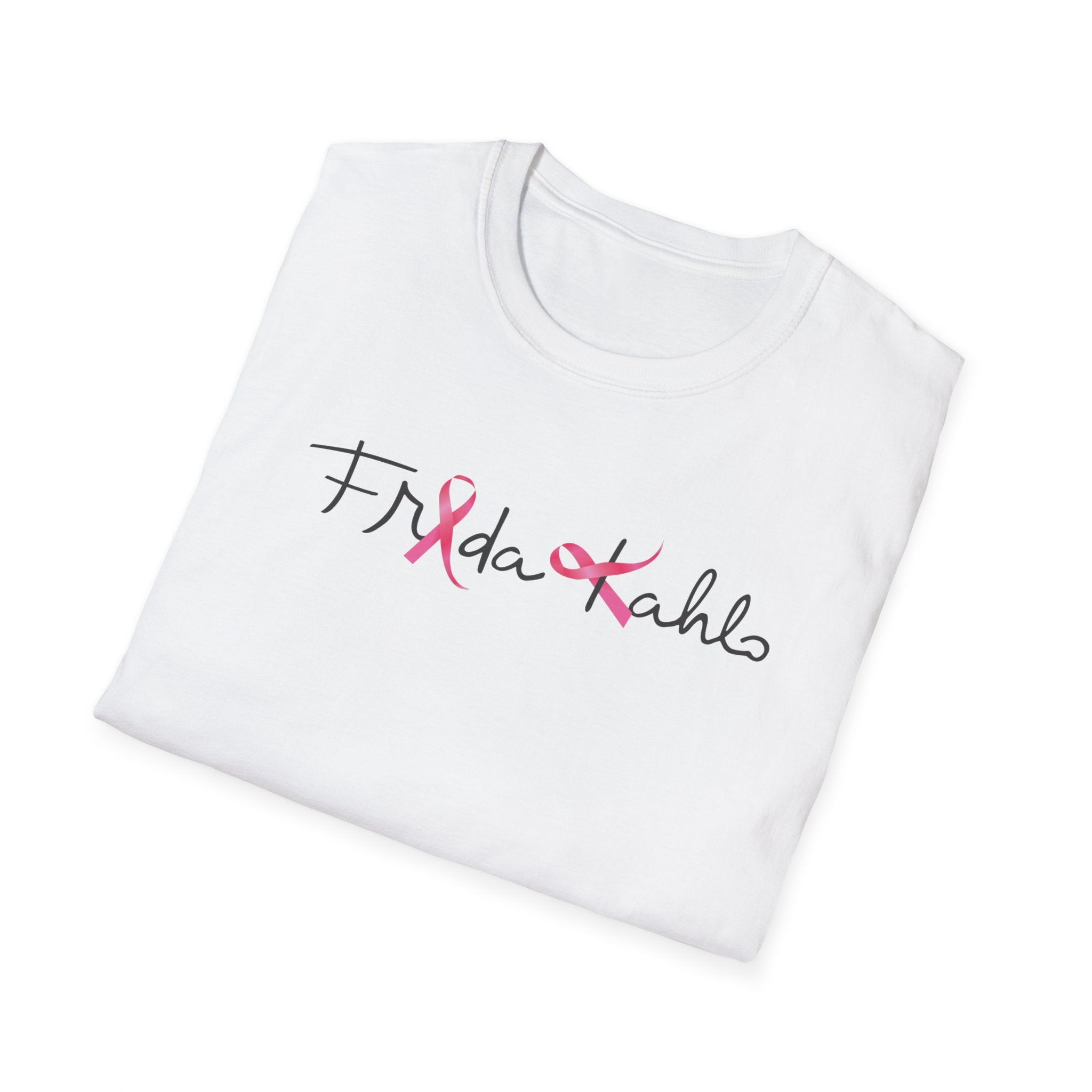 Frida Kahlo Breast Cancer Awareness T-Shirt