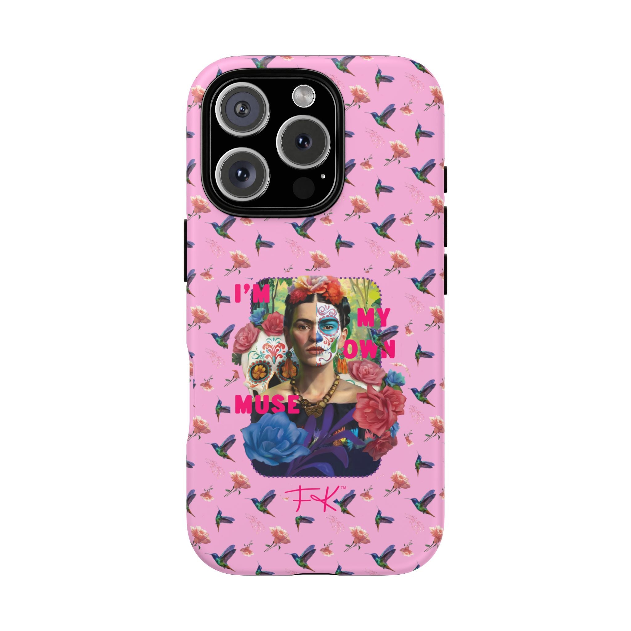 Frida Kahlo - I Am My Own Muse - Colorful Art Phone Case