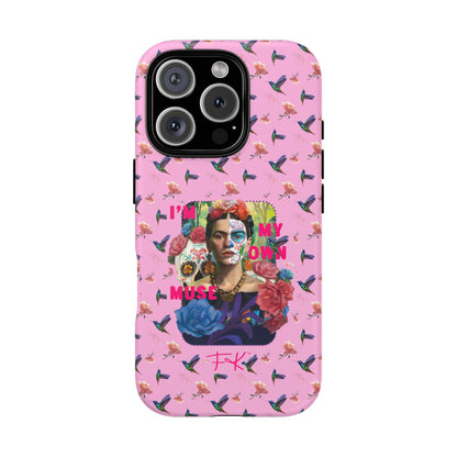 Frida Kahlo - I Am My Own Muse - Colorful Art Phone Case
