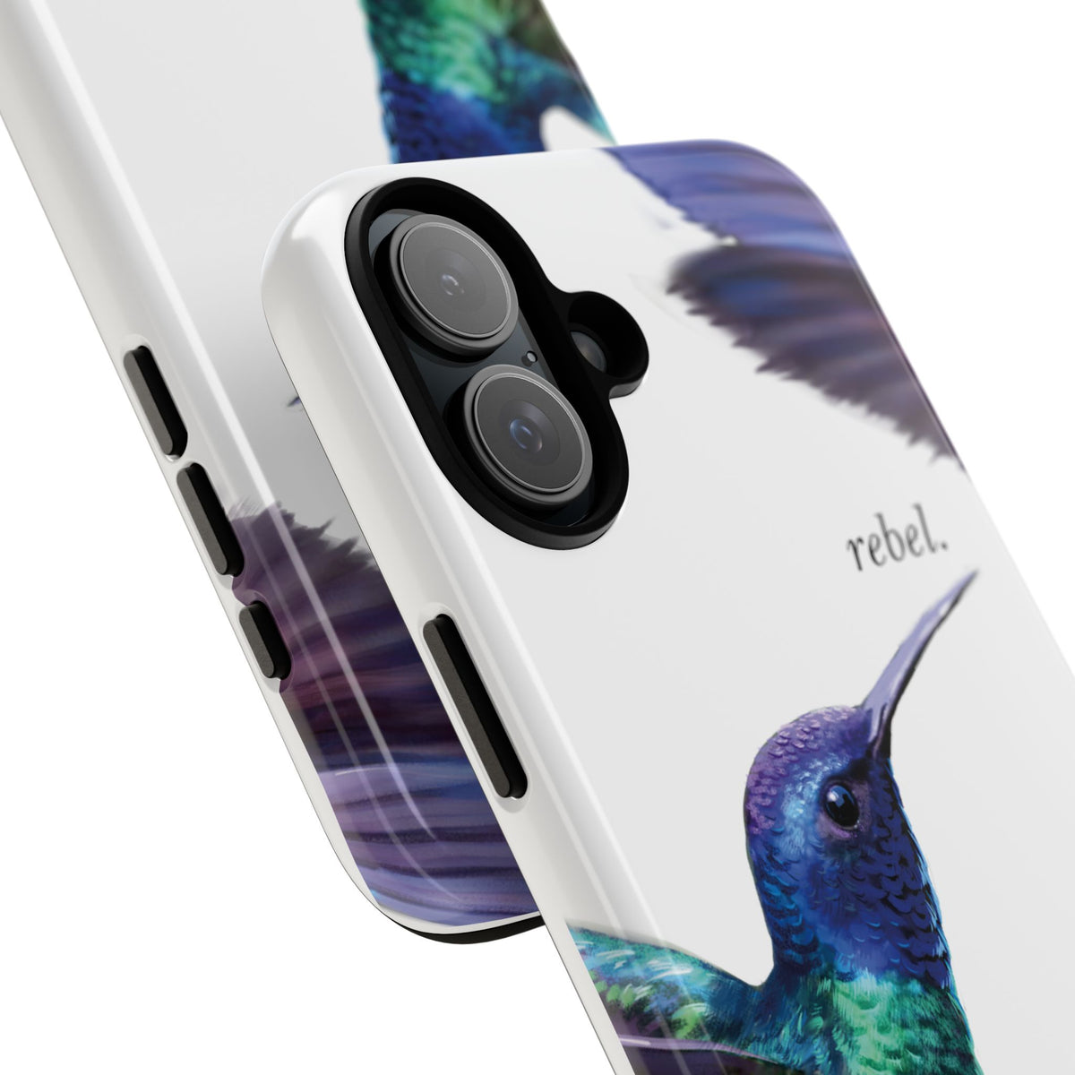 Frida Kahlo Rebel Hummingbird iPhone Case