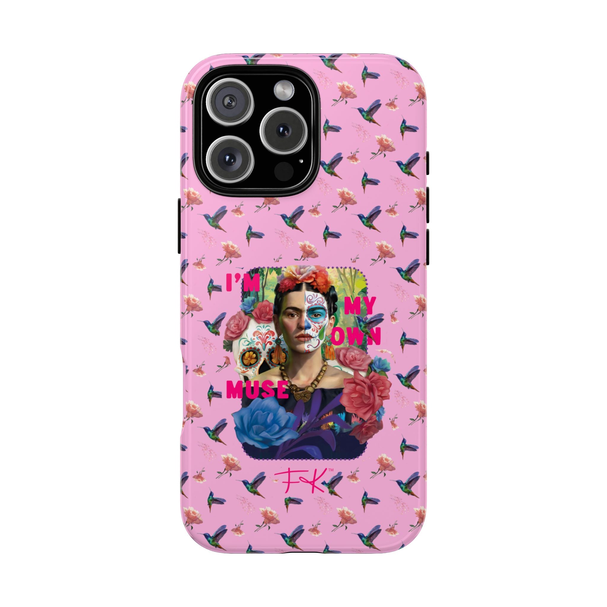 Frida Kahlo - I Am My Own Muse - Colorful Art Phone Case