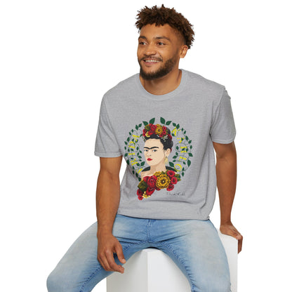 Frida Kahlo Colorful Unisex T-Shirt
